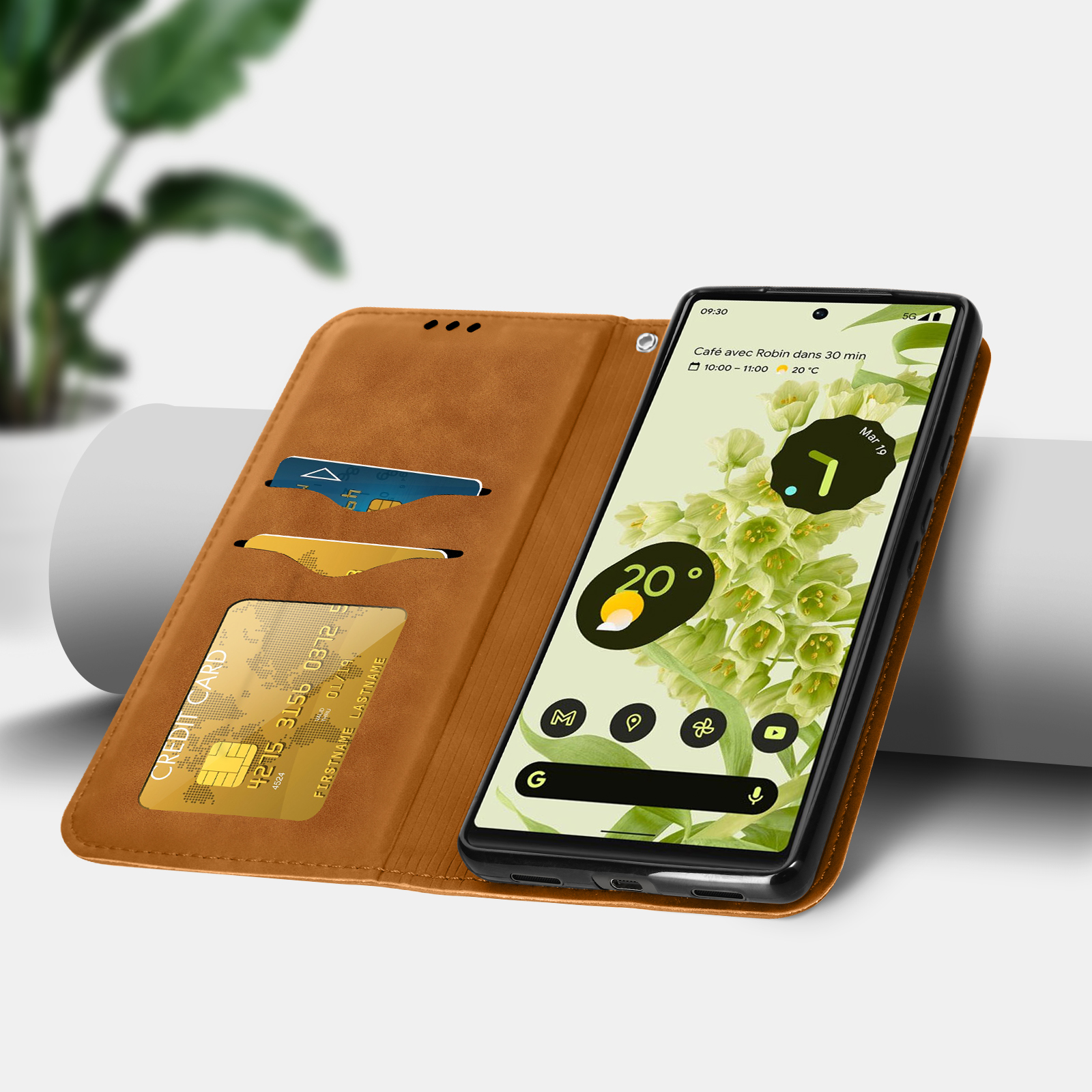 Custodia Con Clip Da Cintura Per Google Pixel 6A - Fondina Robusta Stile Otterbox 621554 Custodia Con Clip Da Cintura Per Google Pixel 6A - Fondina Robusta Stile Otterbox 621554
