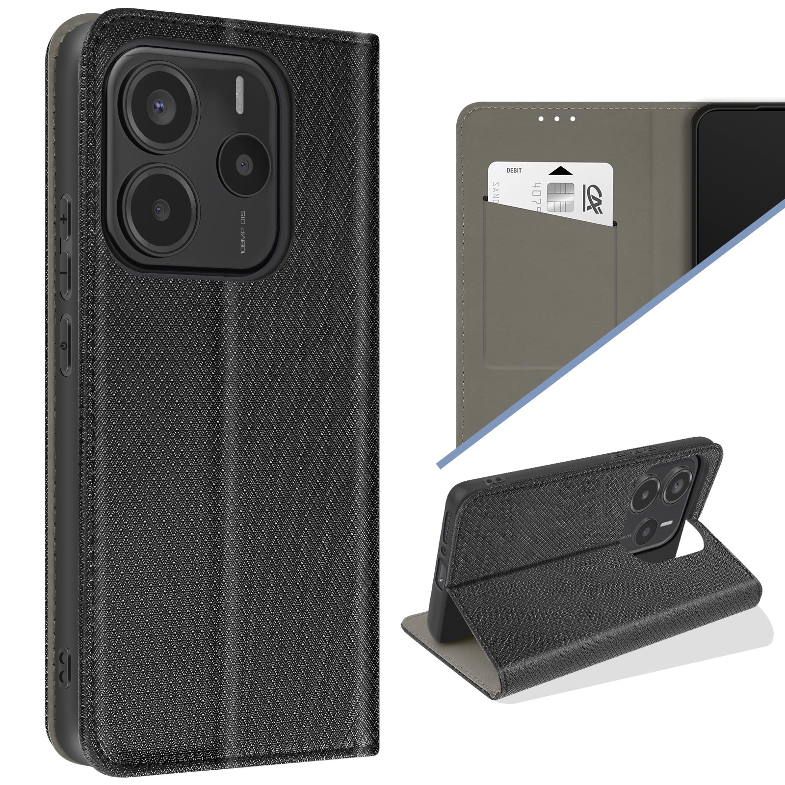 Cover con Laccio per Xiaomi Redmi Note 14 Pro 5G Custodia