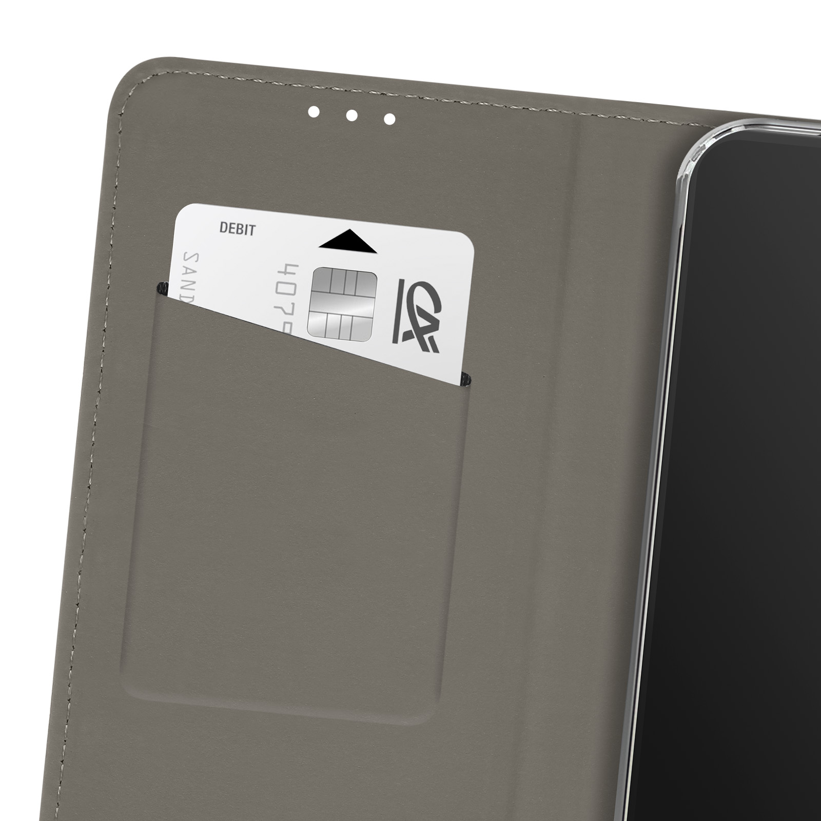 Custodia Portafoglio Con Carta Per Motorola Edge 60 Pro – Pelle PU Blu Con Supporto E Magnete