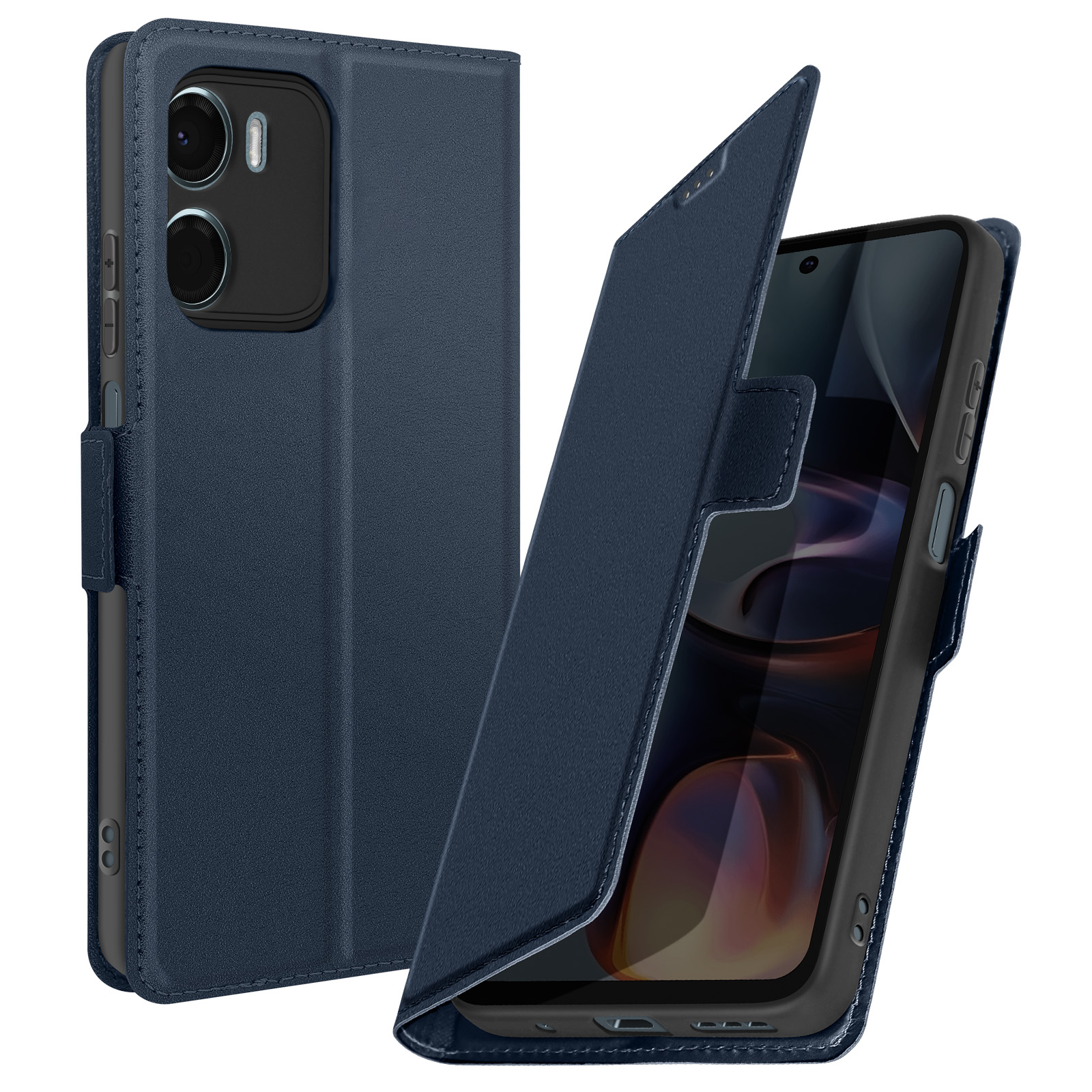 Hülle Etui Universal Leder GRÖSSE S ~ Motorola MPX220/MPX300 / Motus