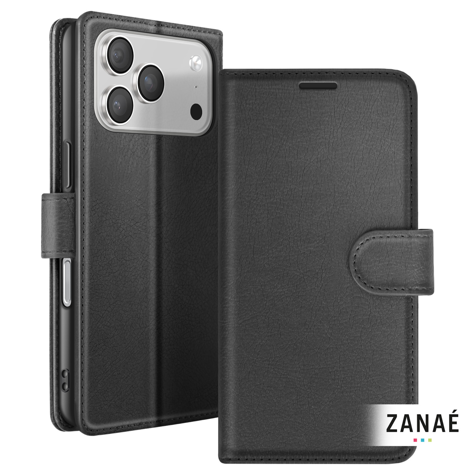 Custodia iPhone XS Portafoglio Blu - Sicura per Mamme e Bambini