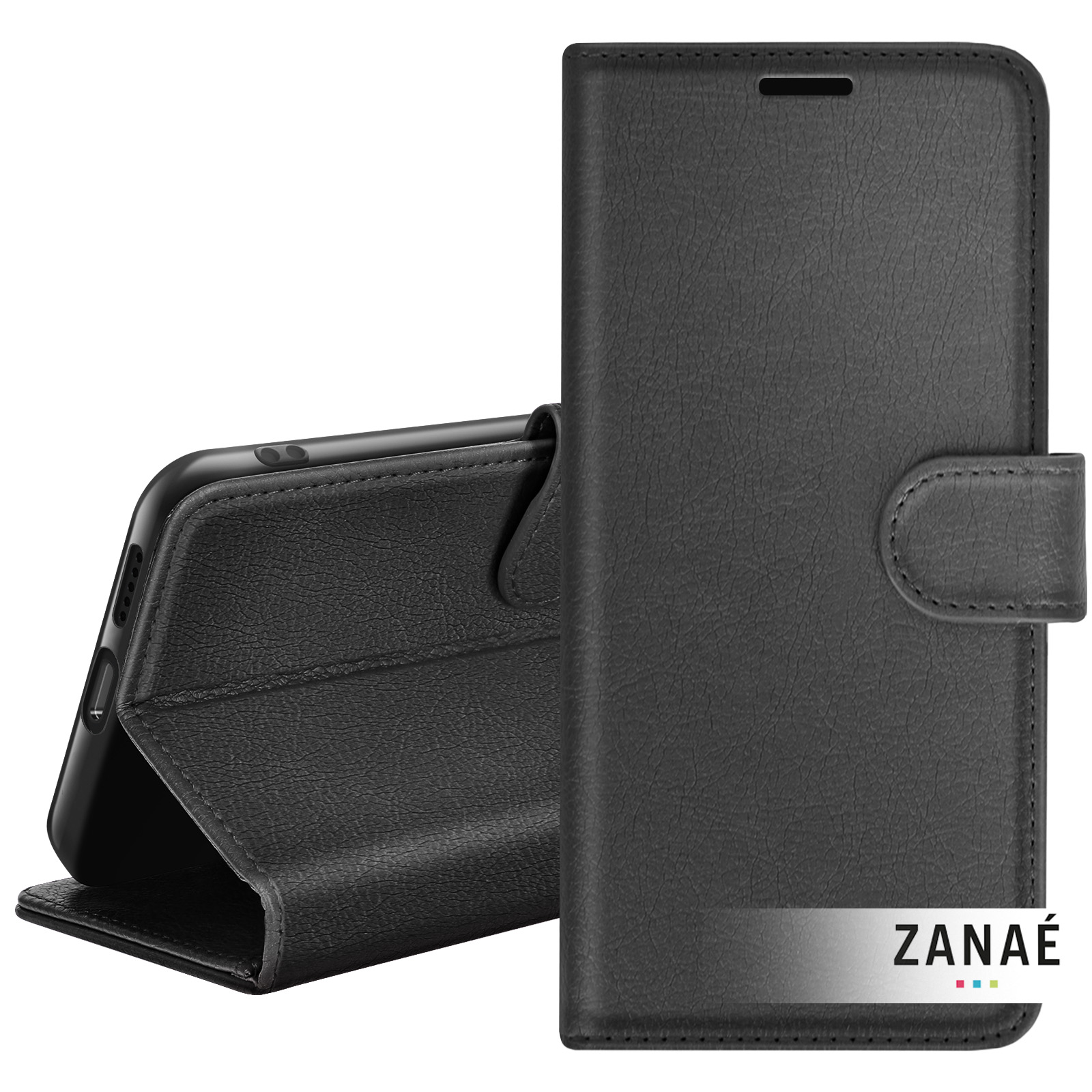 Custodia A Portafoglio Libro In Pelle Magnetica Per VIVO Y21S (Nera) – Protezione E Stile