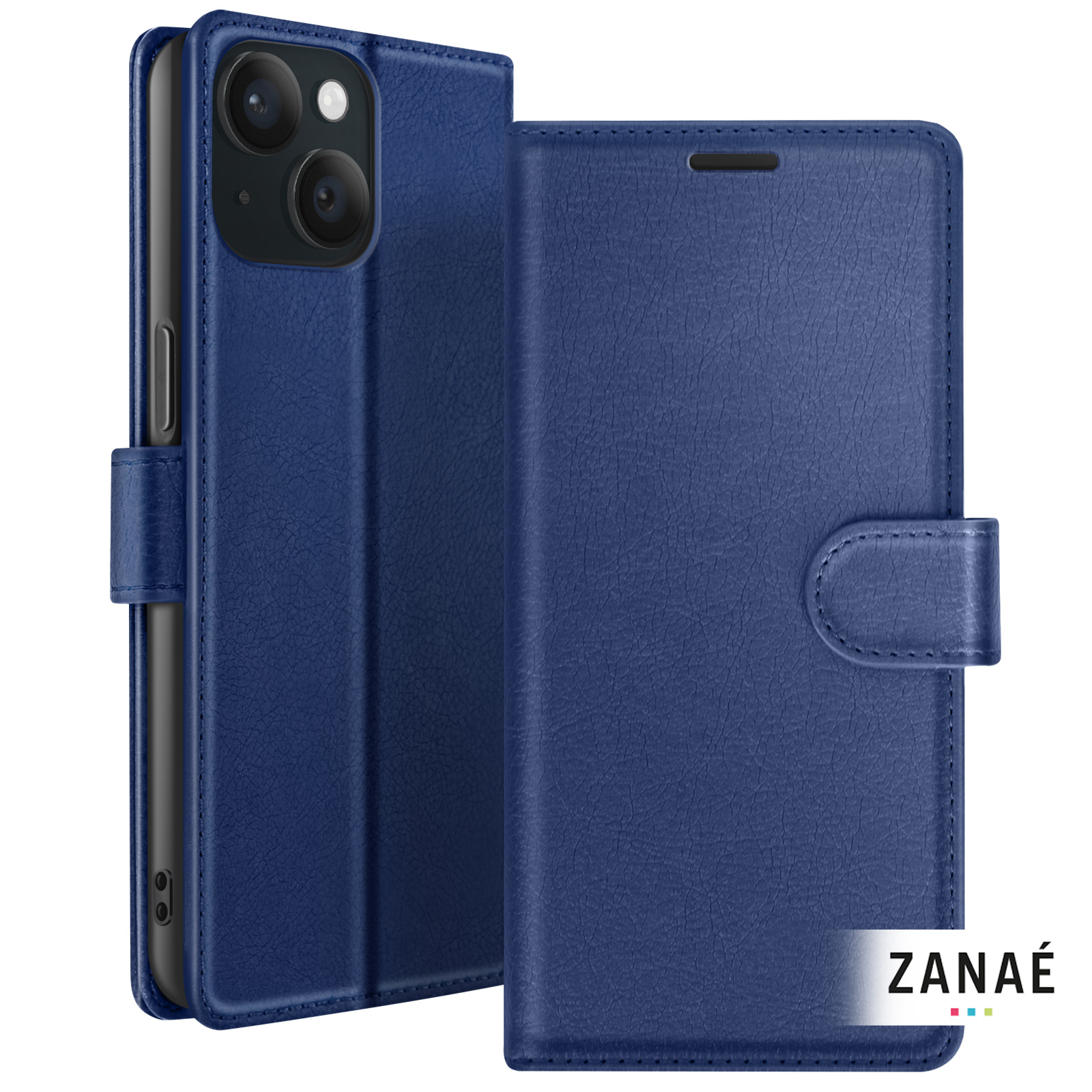 Guxira Cover Protettiva Pelle per iPhone 15, Custodia A Libro Portafoglio Silicone Flip Case con Slot Carte Antiurto Magnetica per Ragazze Donne - Farfalla