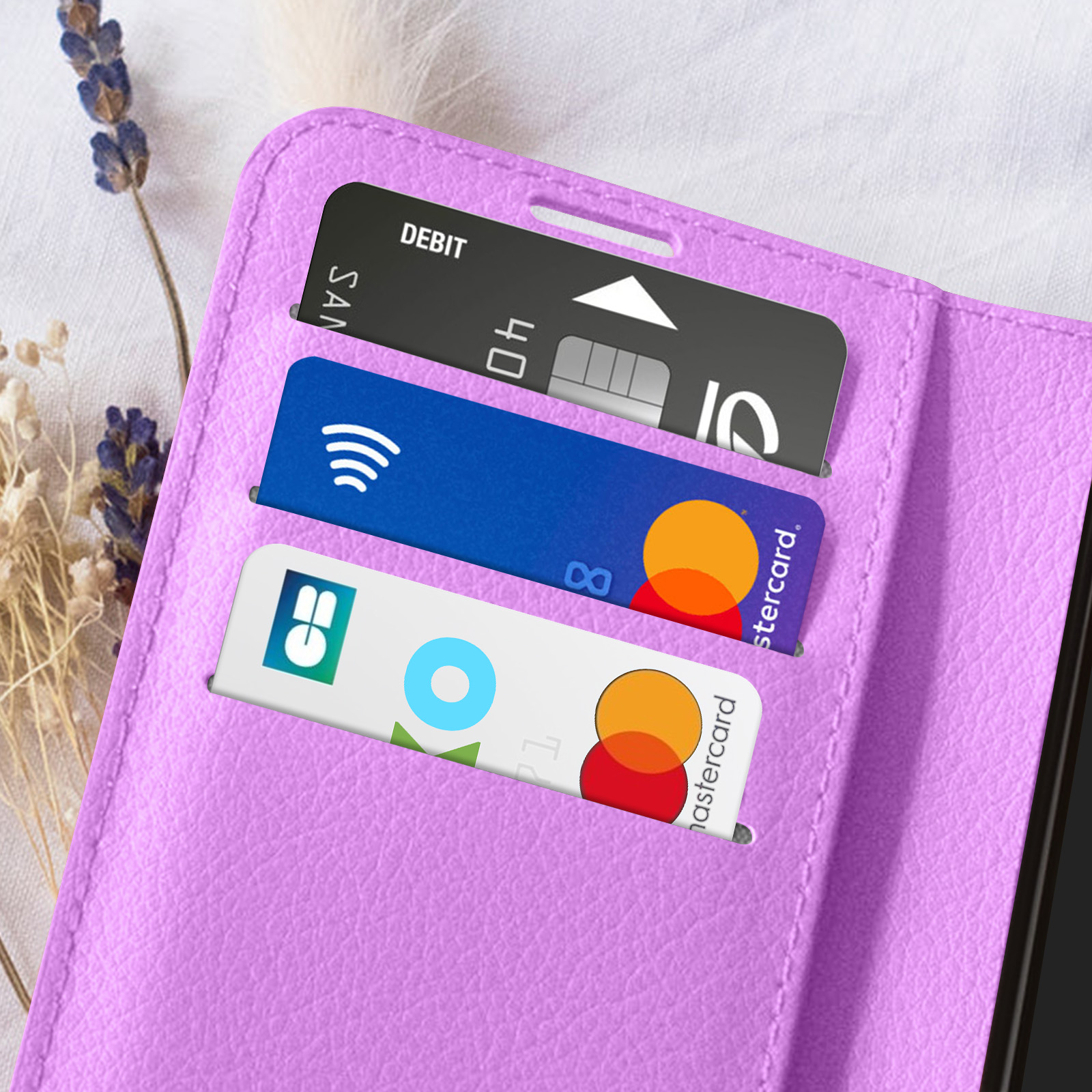 MOJIA Cover per Xiaomi Redmi Note 13 5G, Custodia Folio Portafoglio in