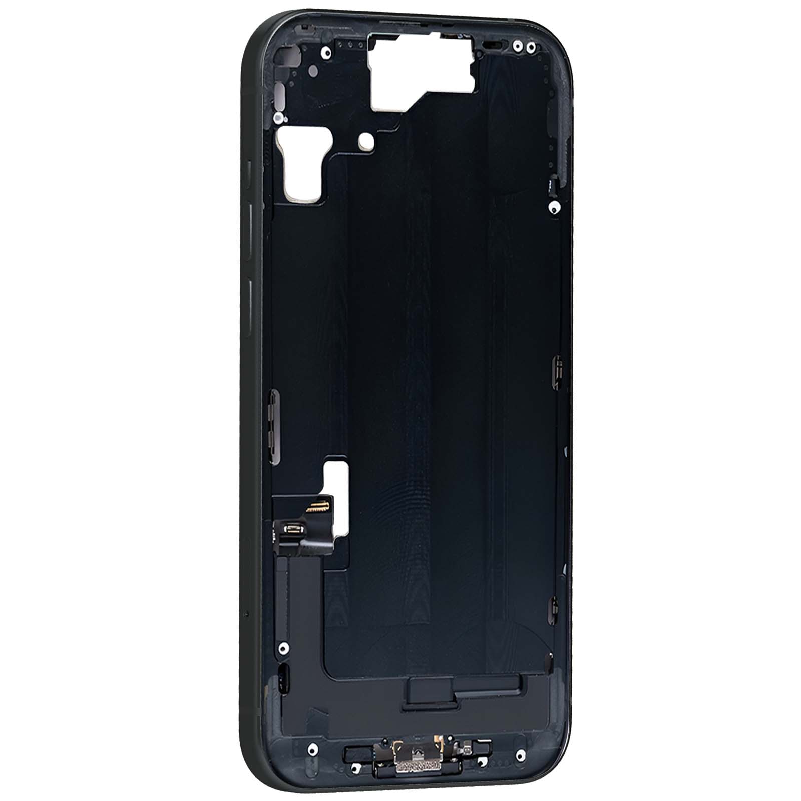 Châssis Central iPhone 15 - Noir - Français