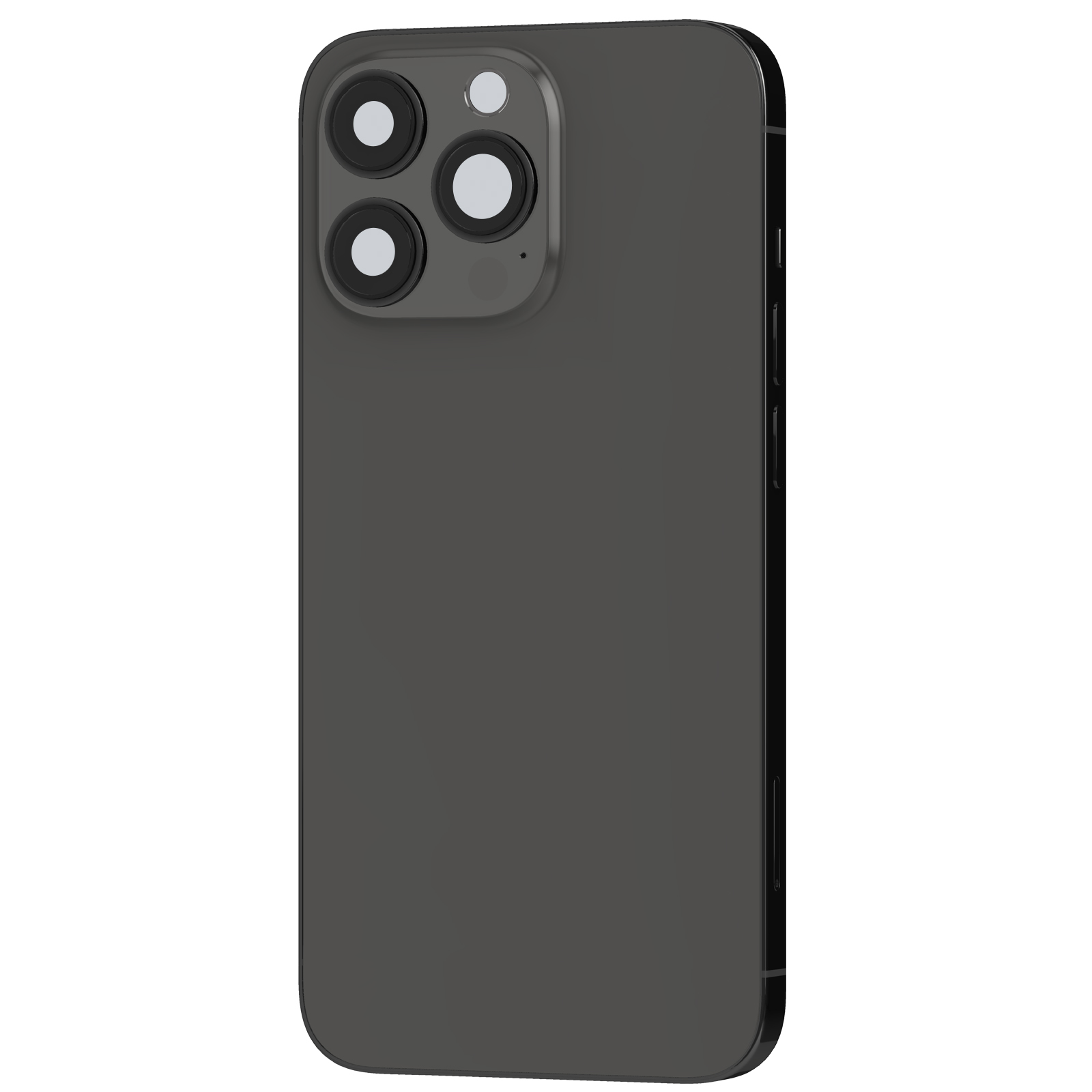 Frame per iPhone 13 Pro Max con vetro posteriore grigio grafite