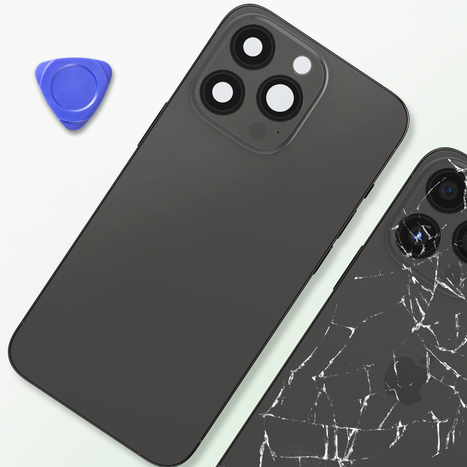 Châssis Arrière Pour IPhone 13, Gris Graphite, Neuf, Pièce Détachée Samsung (universel)