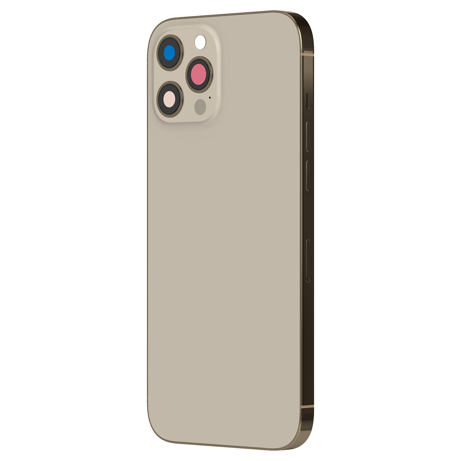 Vitre Arrière De Remplacement Pour IPhone 12 Pro Max Couleur Or - NEUVE