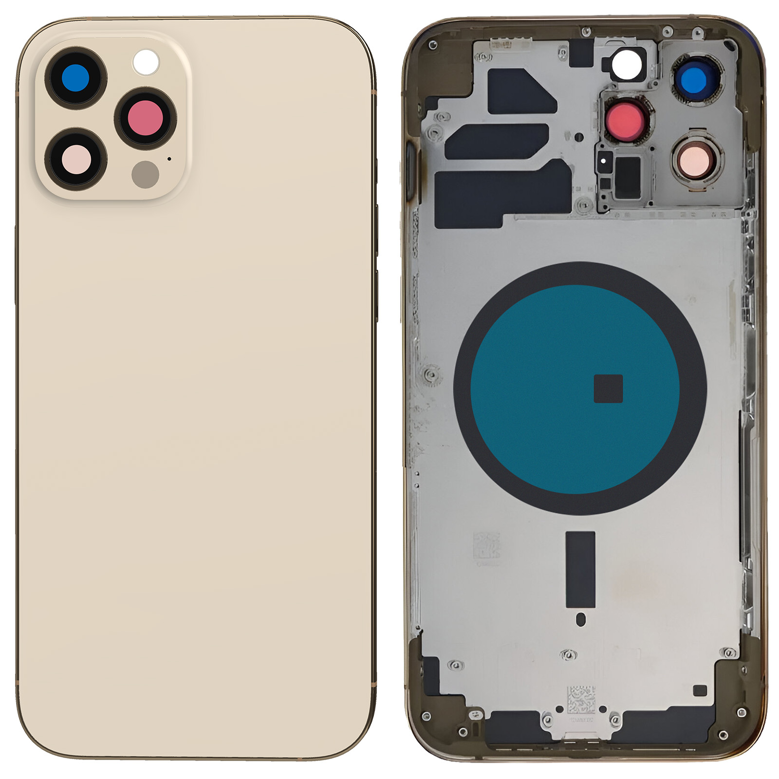 Châssis IPhone 12 Pro Max Vide - Vitre Cassée - Pour Pièces Détachées
