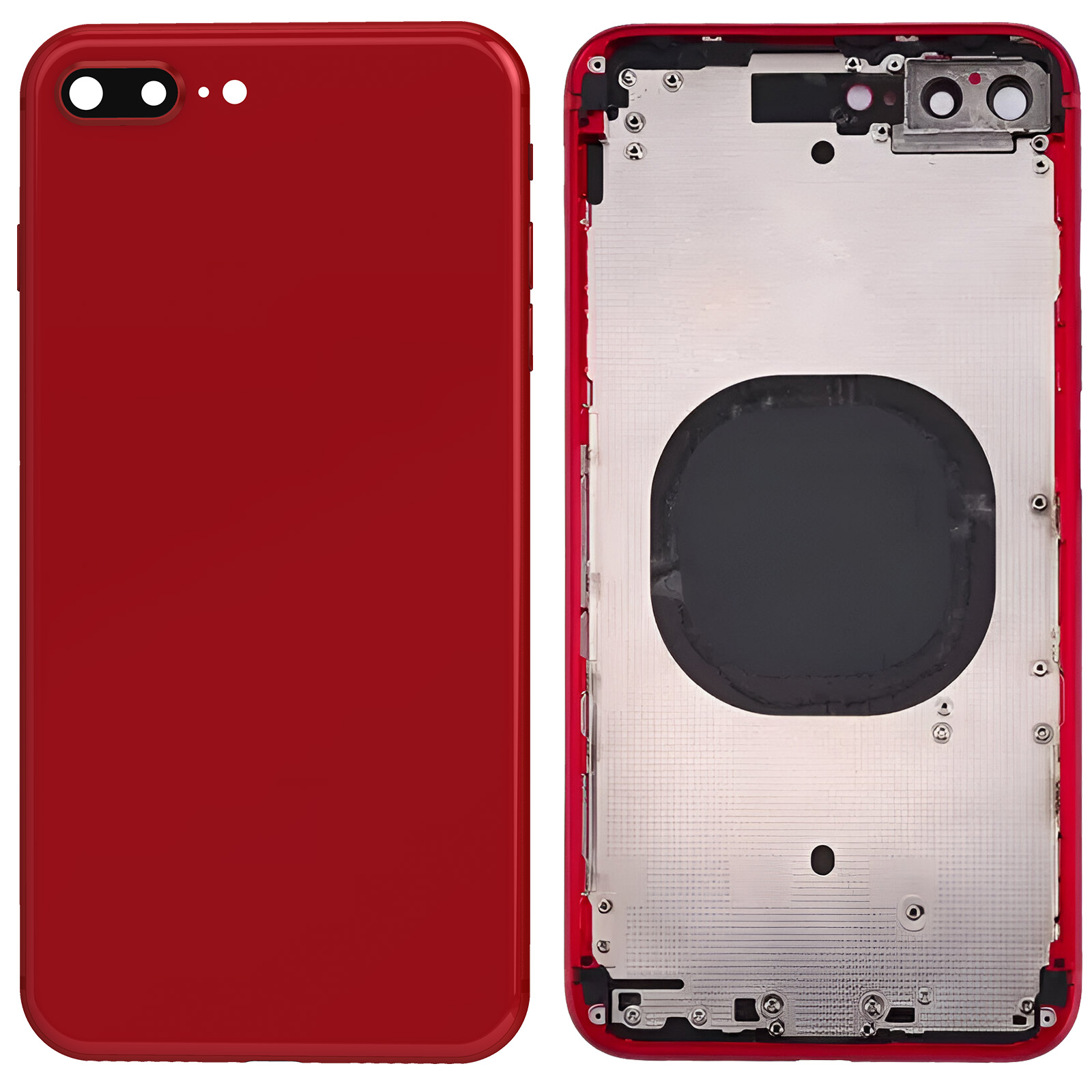 Chassis iPhone 8 Plus Or Sans Nappes avec Logo