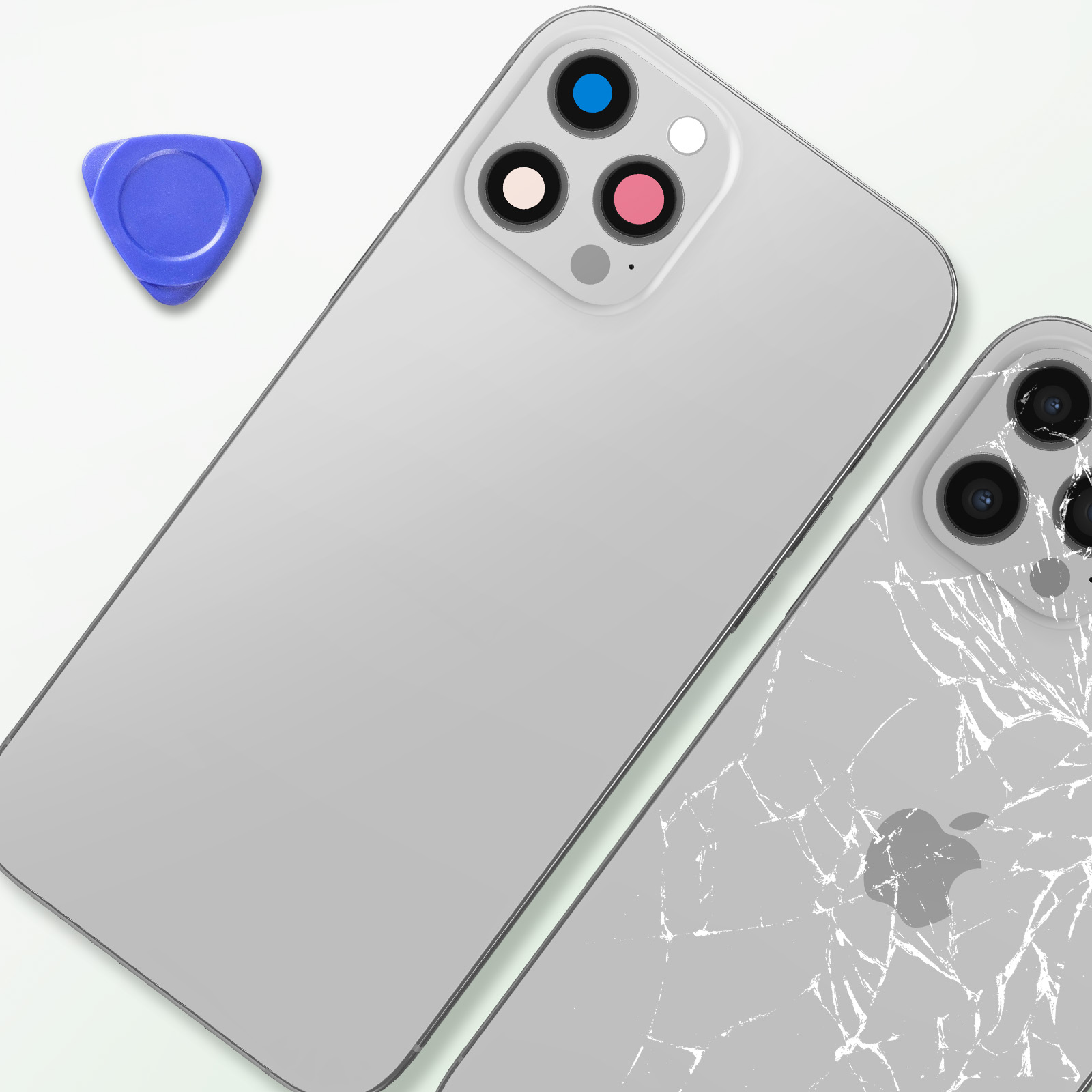 BACK COVER SCOCCA Completa Posteriore Frame Flat Per Iphone 12 -12 Mini Telaio EUR 33,90 - IT - Foto 10