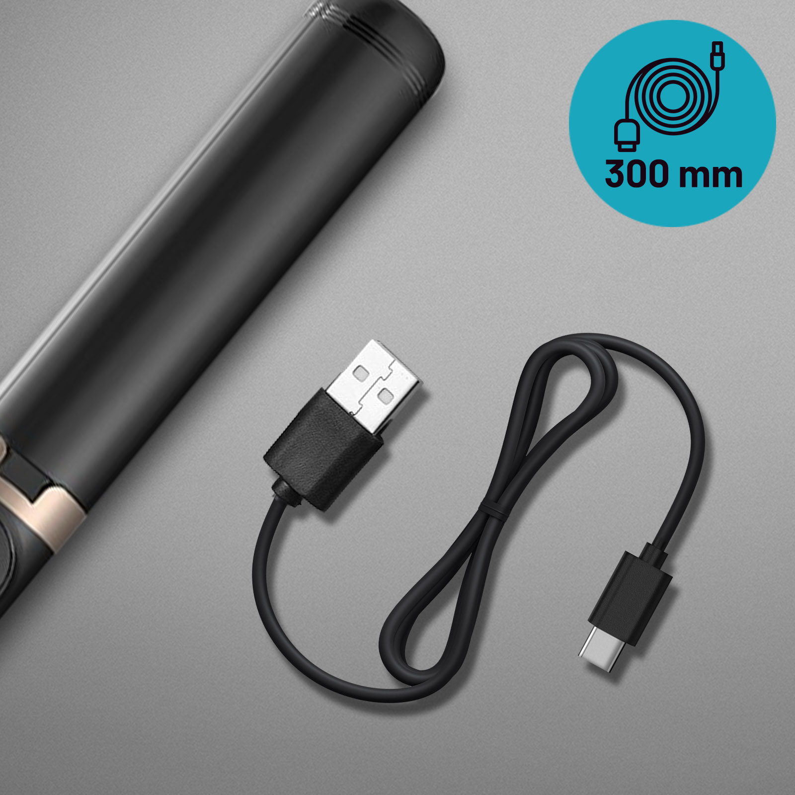 1pc Nuovo Bluetooth Selfie Stick con asta telescopica