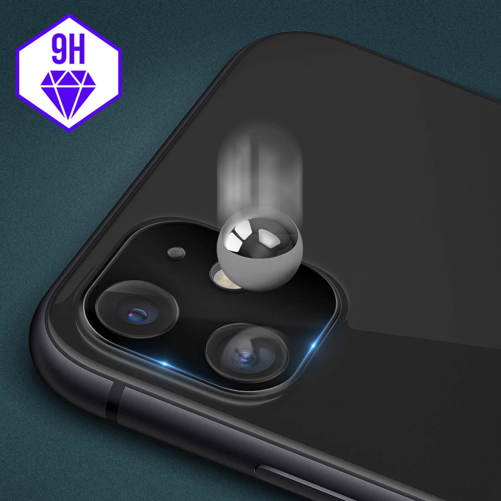 PER IPHONE 11 LENTE VETRO VETRINO FOTOCAMERA CAMERA POSTERIORE - Foto 10