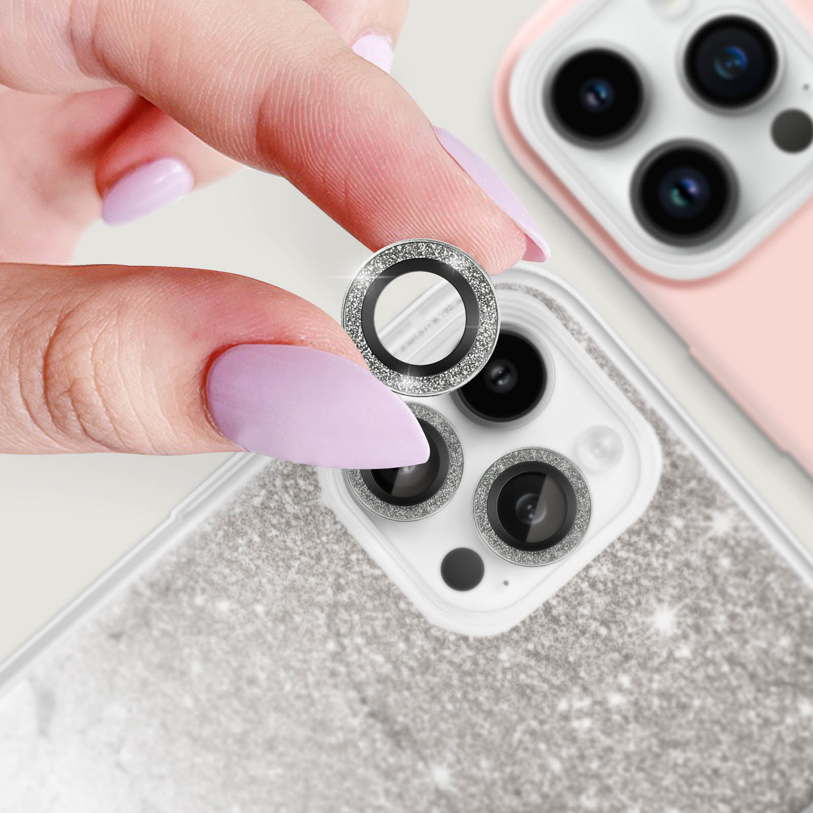Protezione Fotocamera Niboow Per IPhone 14 Pro / 14 Pro Max - Vetro Temperato 9H (3 Pezzi)