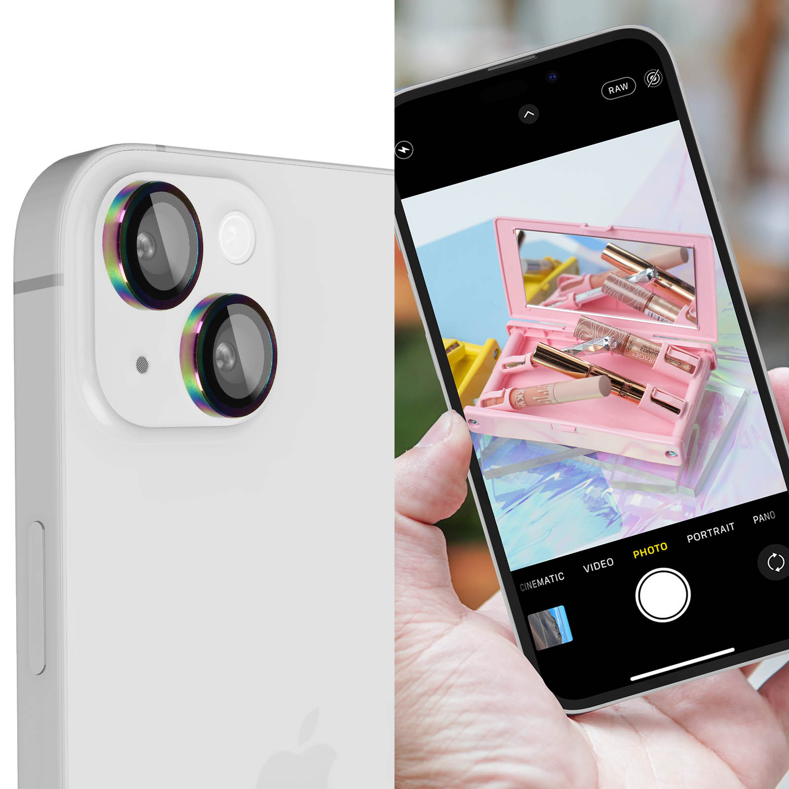 6 In 1 Protezione Schermo [3 Pezzi Vetro Protettivo Frontale + 3 - Foto 9