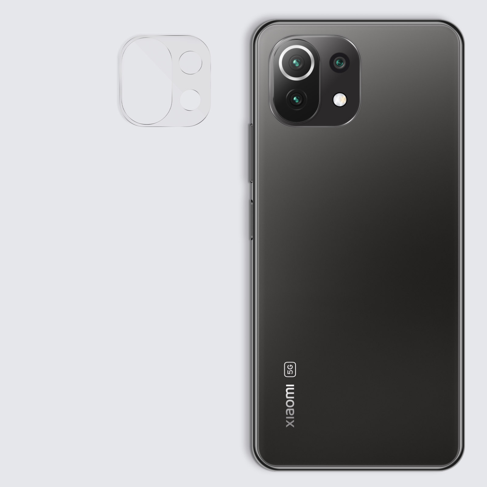 Protection Verre Trempé Pour Appareil Photo Xiaomi 11 Lite 5G - Lentille Arrière - Ultra Fin