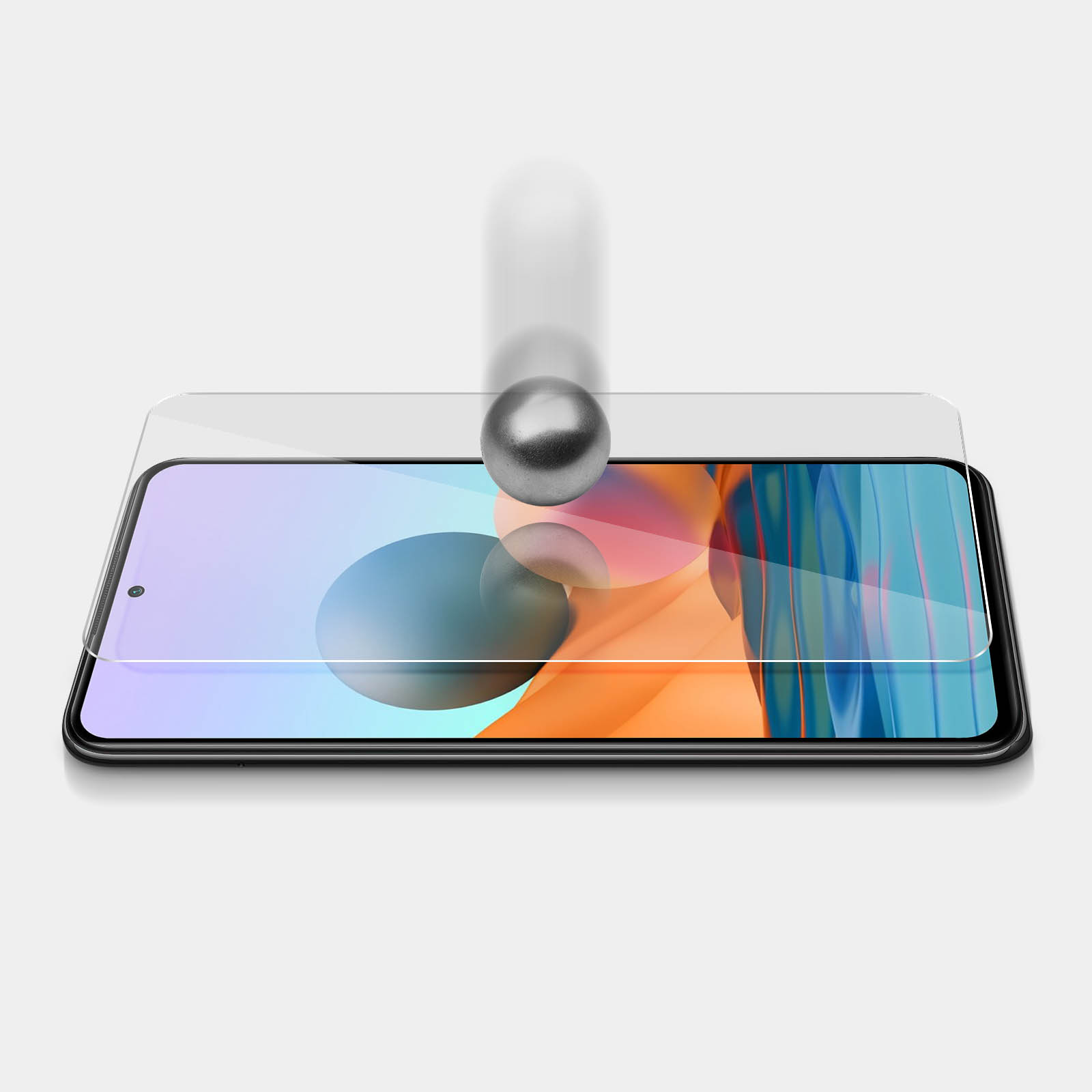 Upscreen Pellicola In Vetro Temperato Ibrido Opaco Premium Per Xiaomi Redmi Note 10 5g 5841240