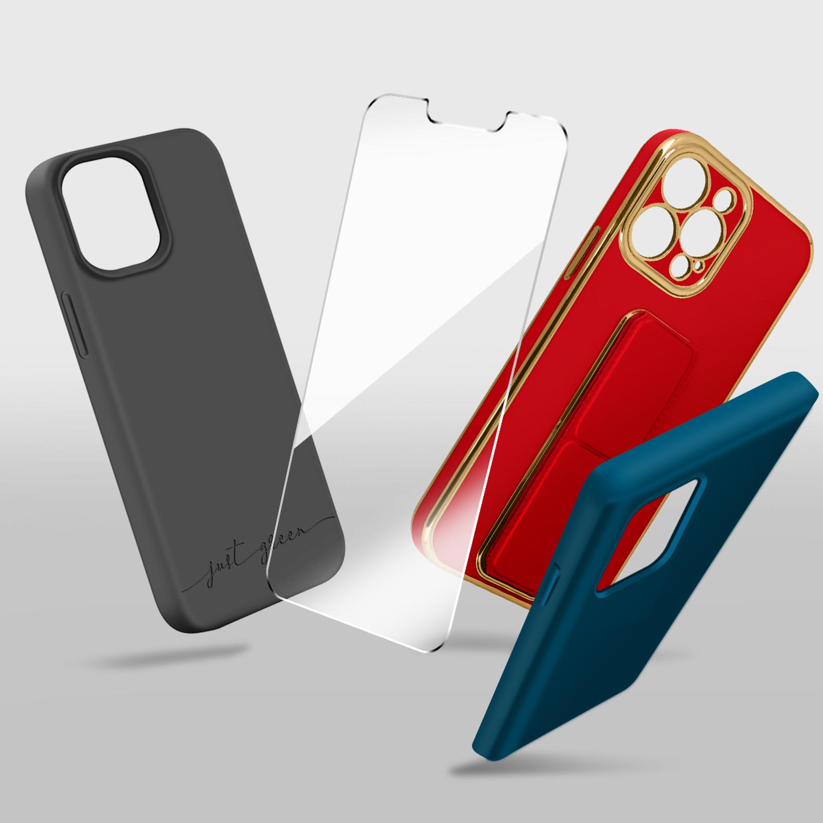 Lot De 3 Protections écran En Verre Trempé Pour IPhone 13/13 Pro Max - Anti-traces - Neuf