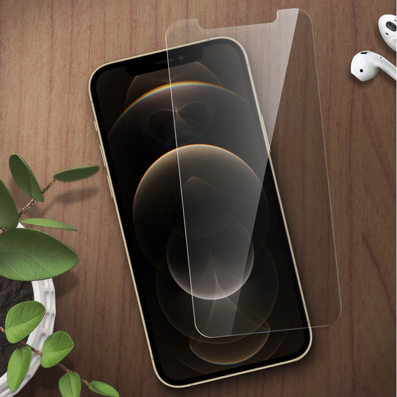 Acquista la pellicola protettiva in vetro temperato 5D per iPhone 15