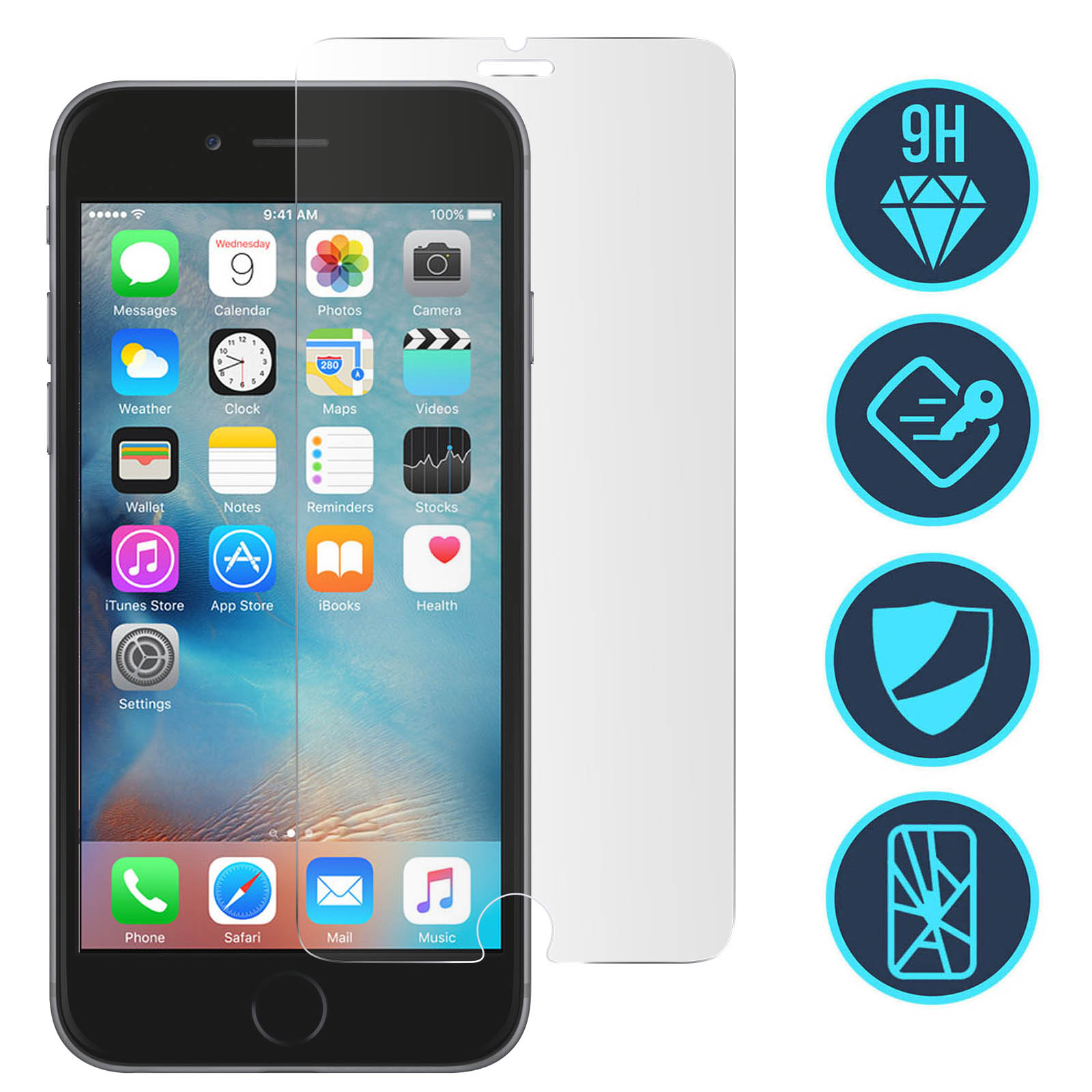 VETRO PROTETTIVO TEMPERATO ANTI-IMPRONTE - Foto 8