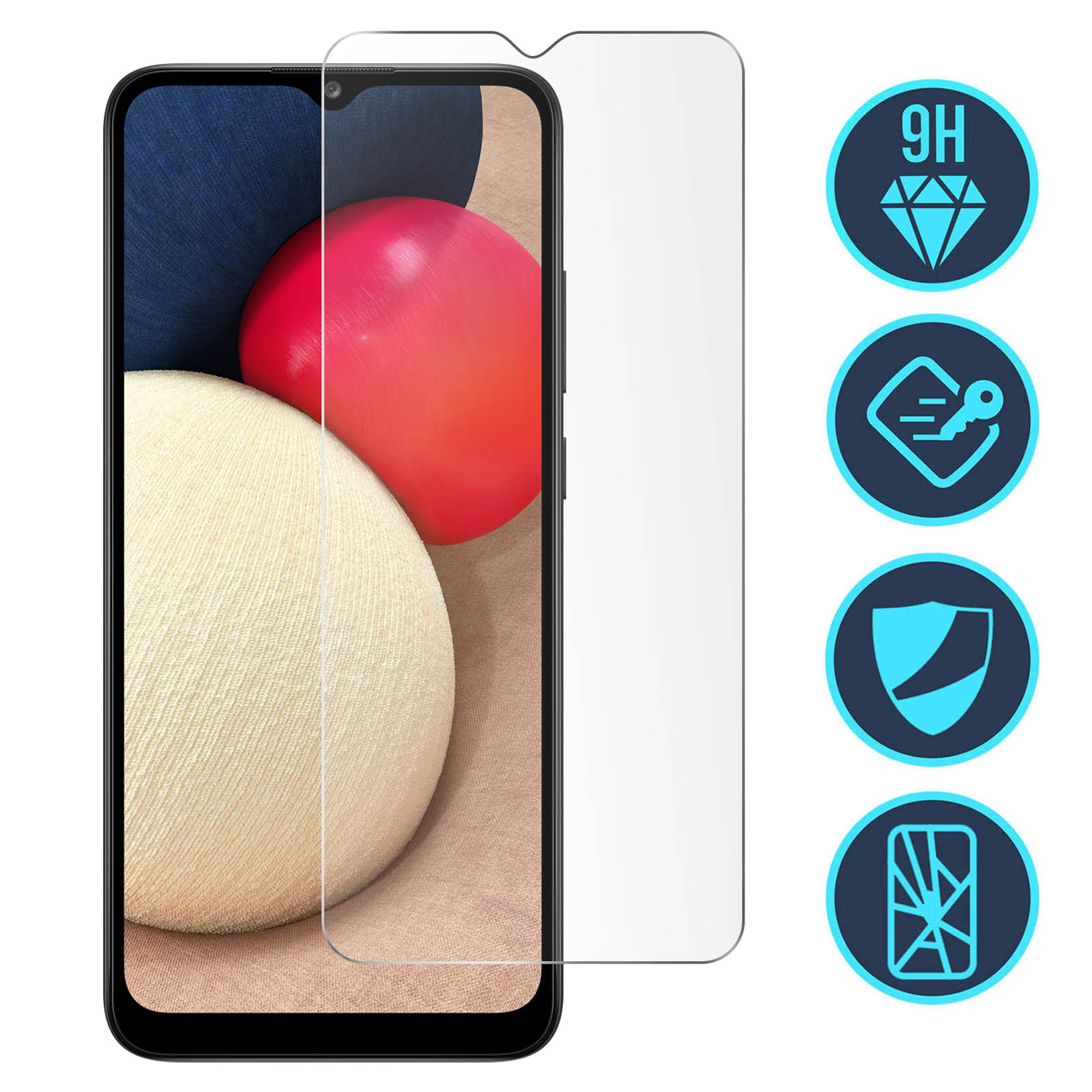 Film Protection Hydrogel Pour Samsung Galaxy A32 4G - Lot De 2, Transparent, Marque Taperso - Neuf