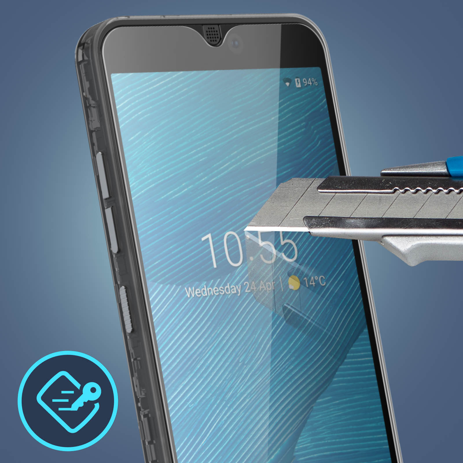 PELLICOLA VETRO 3MK FlexibleGlass Pro per Nothing Phone (3a) e (3a) Pro
