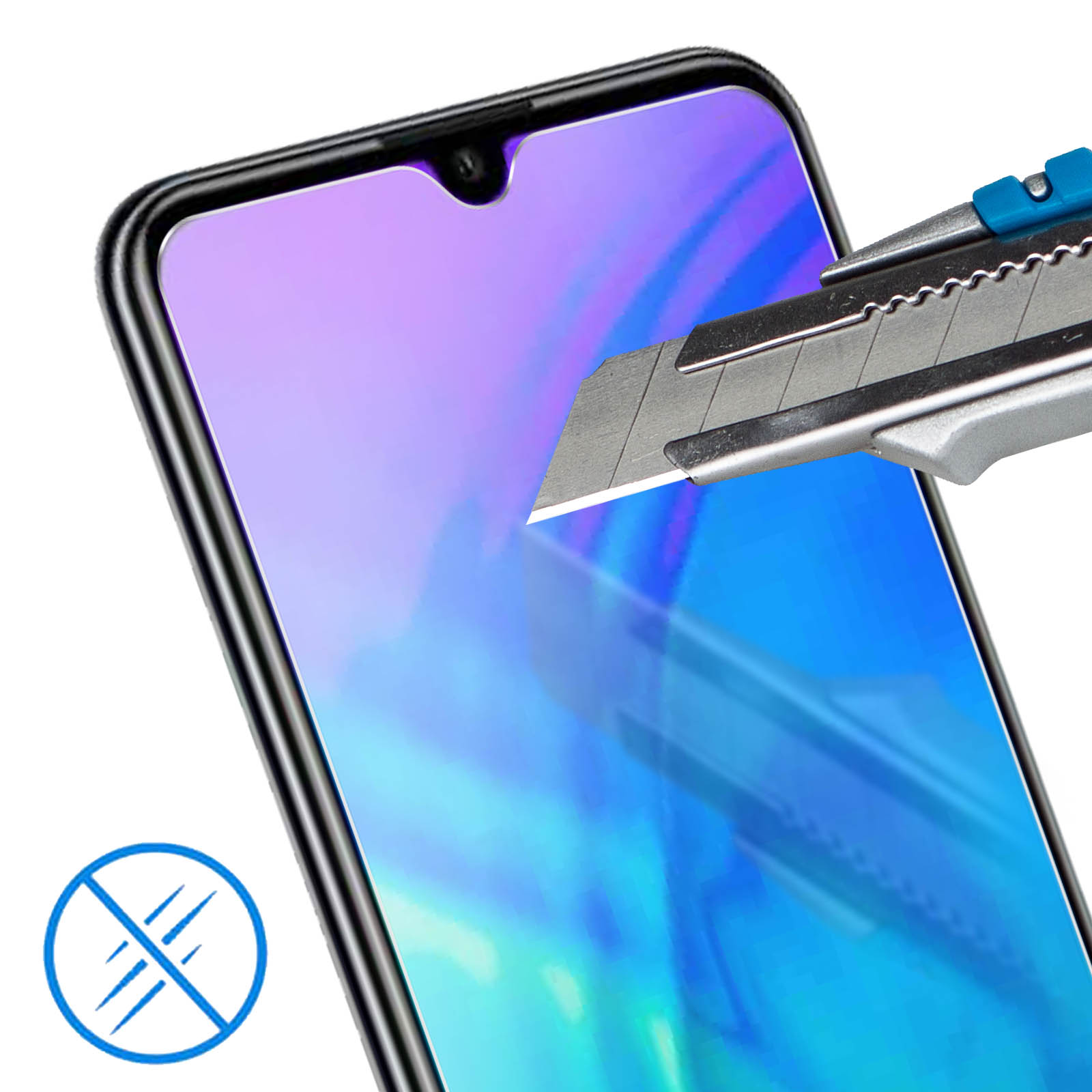 Trade Shop - Vetro Temperato Huawei P9 Lite Pellicola Protettiva Antigraffio Maxtech P P9 Lite 85887343