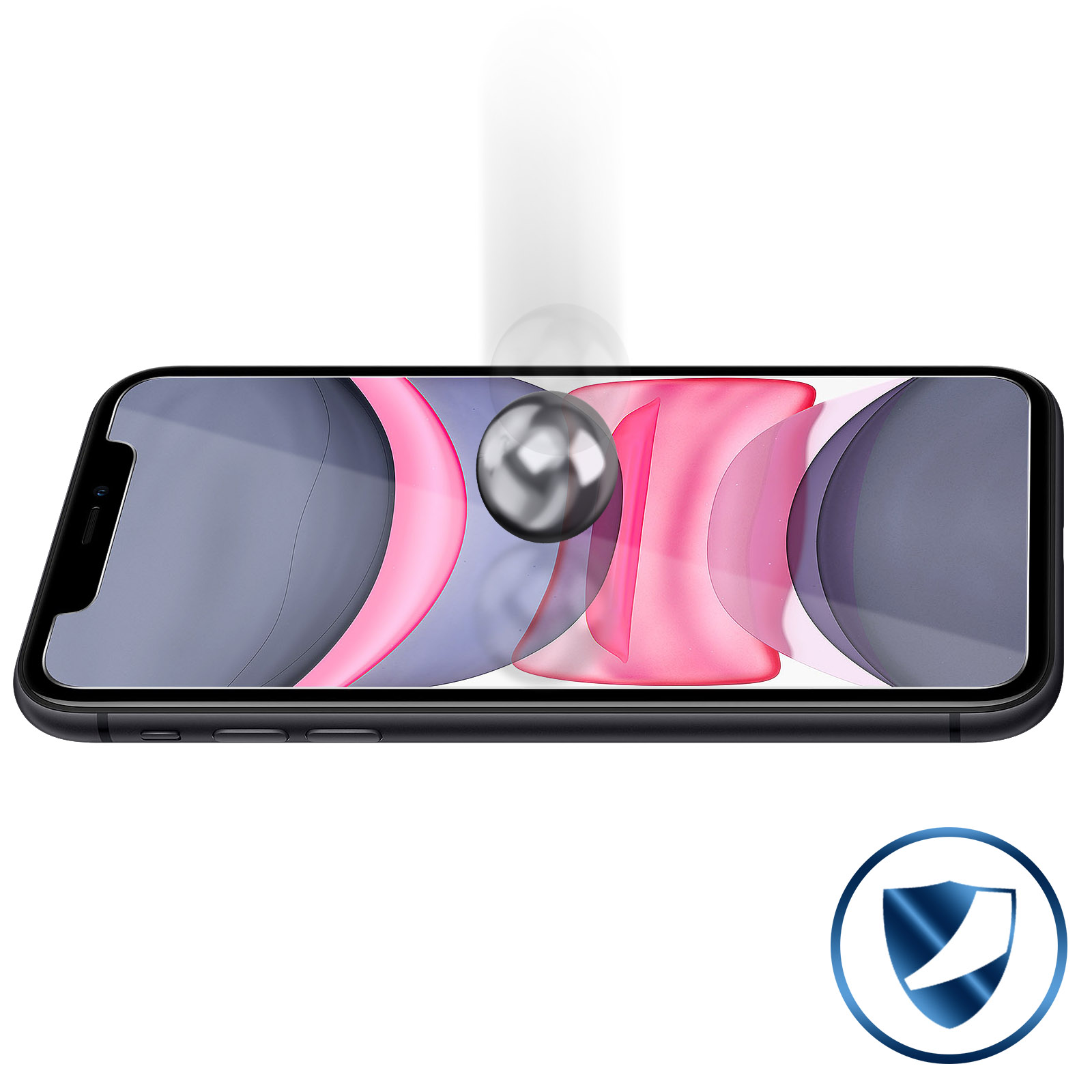 MediaDevil Screen Protector for iPhone 11 and iPhone XR [Made in UK] - Ultra-Tough, Glass-Free Edition, 2-Pack