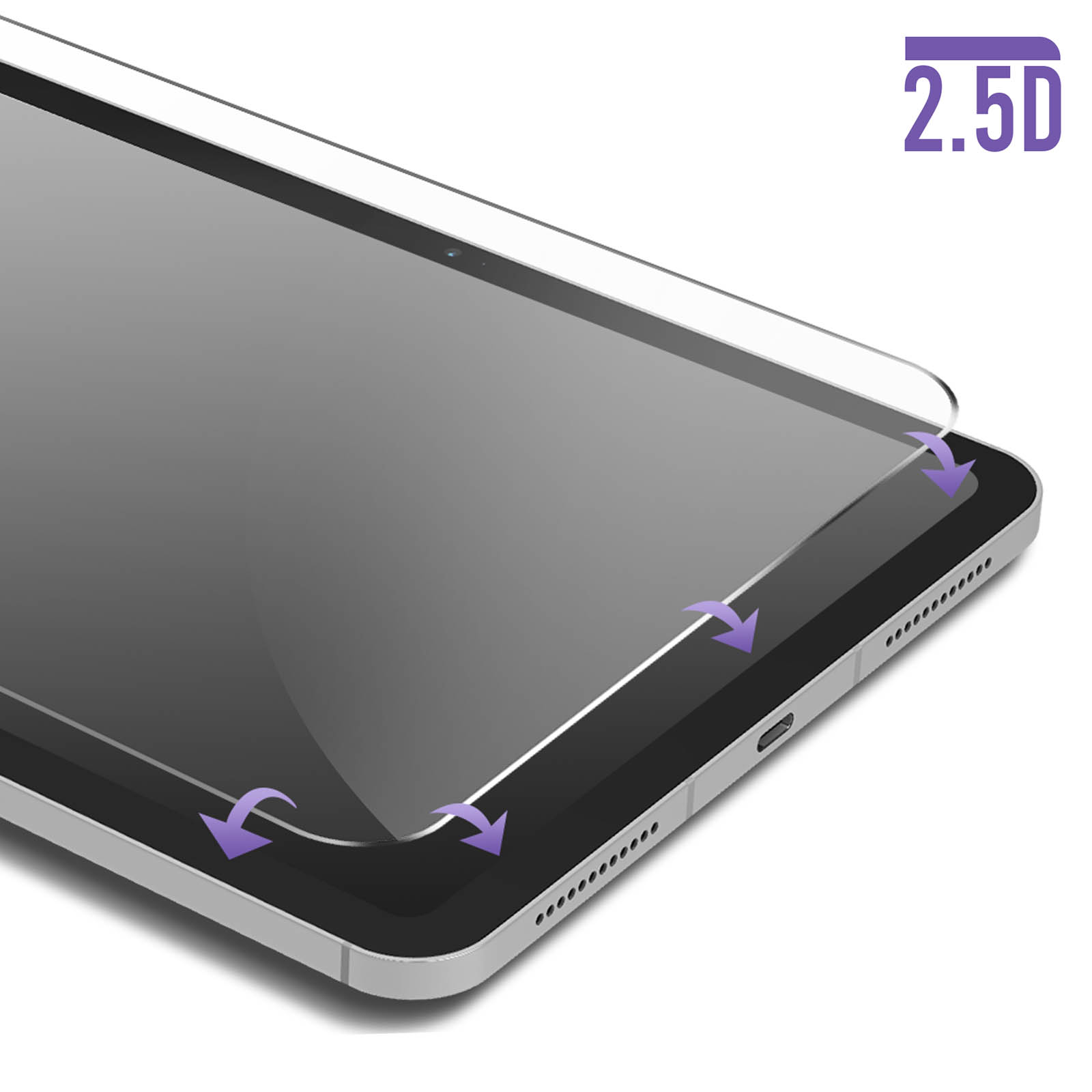 2 Vetri Temperati 9H Doupi Per IPad Pro 9.7 / 2017 / 2018 / Air 1/2