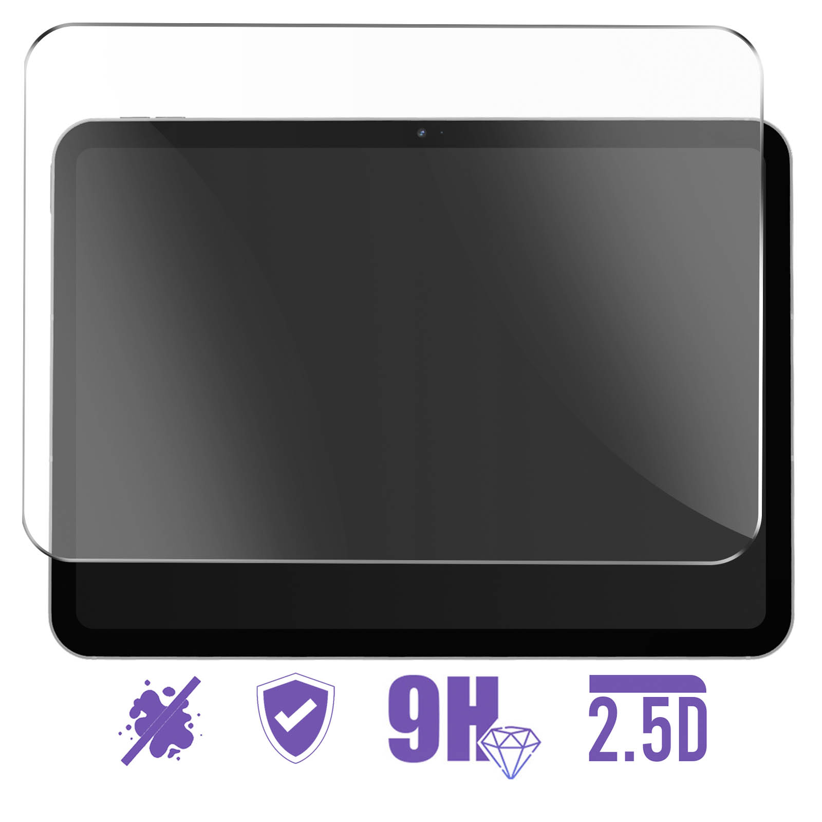 2x 9H Panzerfolie Glas Für IPad 11th 11 2025 (A16) /iPad 10th - Foto 8