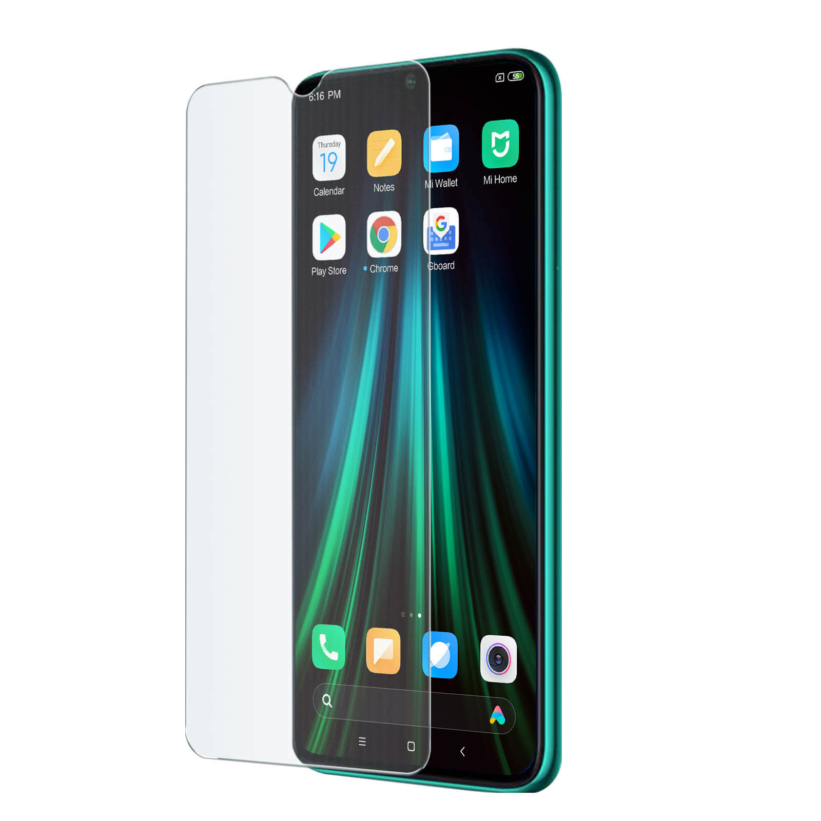PELLICOLA IN VETRO TEMPERATO PROTEZIONE DISPLAY Per XIAOMI REDMI NOTE 8 PRO