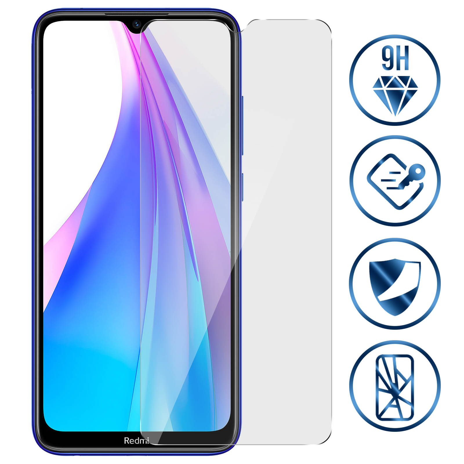 PELLICOLA PROTETTIVA TUMUNDOSMARTPHONE Xiaomi Redmi Note 8 Pro