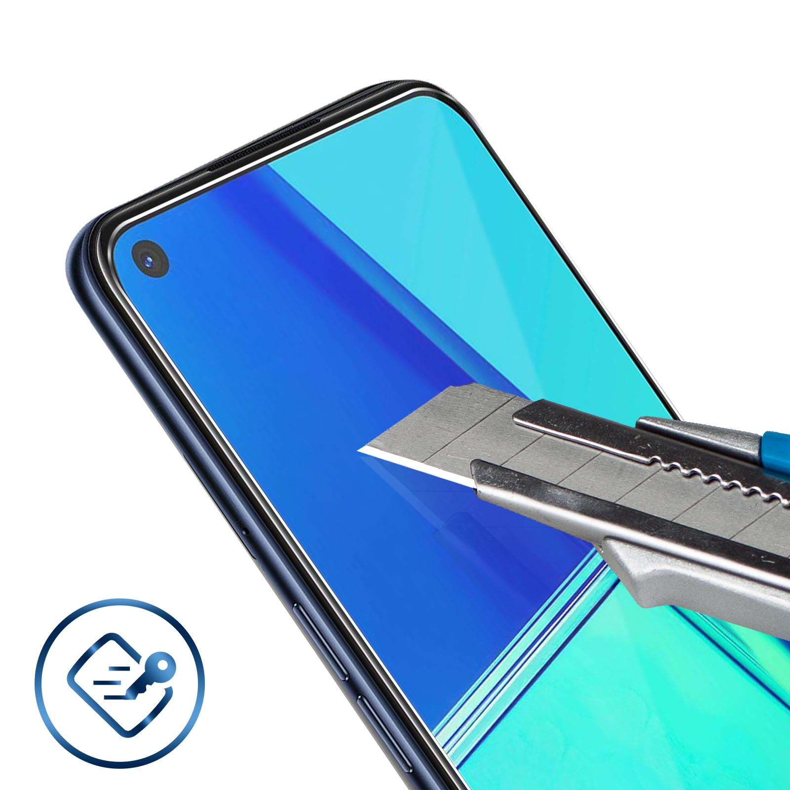 Pellicola Adesiva Per Mobili Cucina 4 In 1 Per OPPO A72 Vetro Per OPPO A72 A 72 Protezione Dello Schero In Vetro Te Adesivi Antiscivolo Doccia