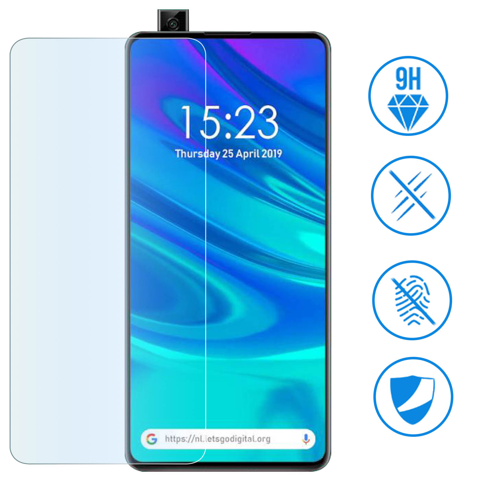 Protection écran Verre Trempé 9H Pour Huawei P Smart 2019 - Modèle Classic - Marque Gianni - Neuf Sous Blister