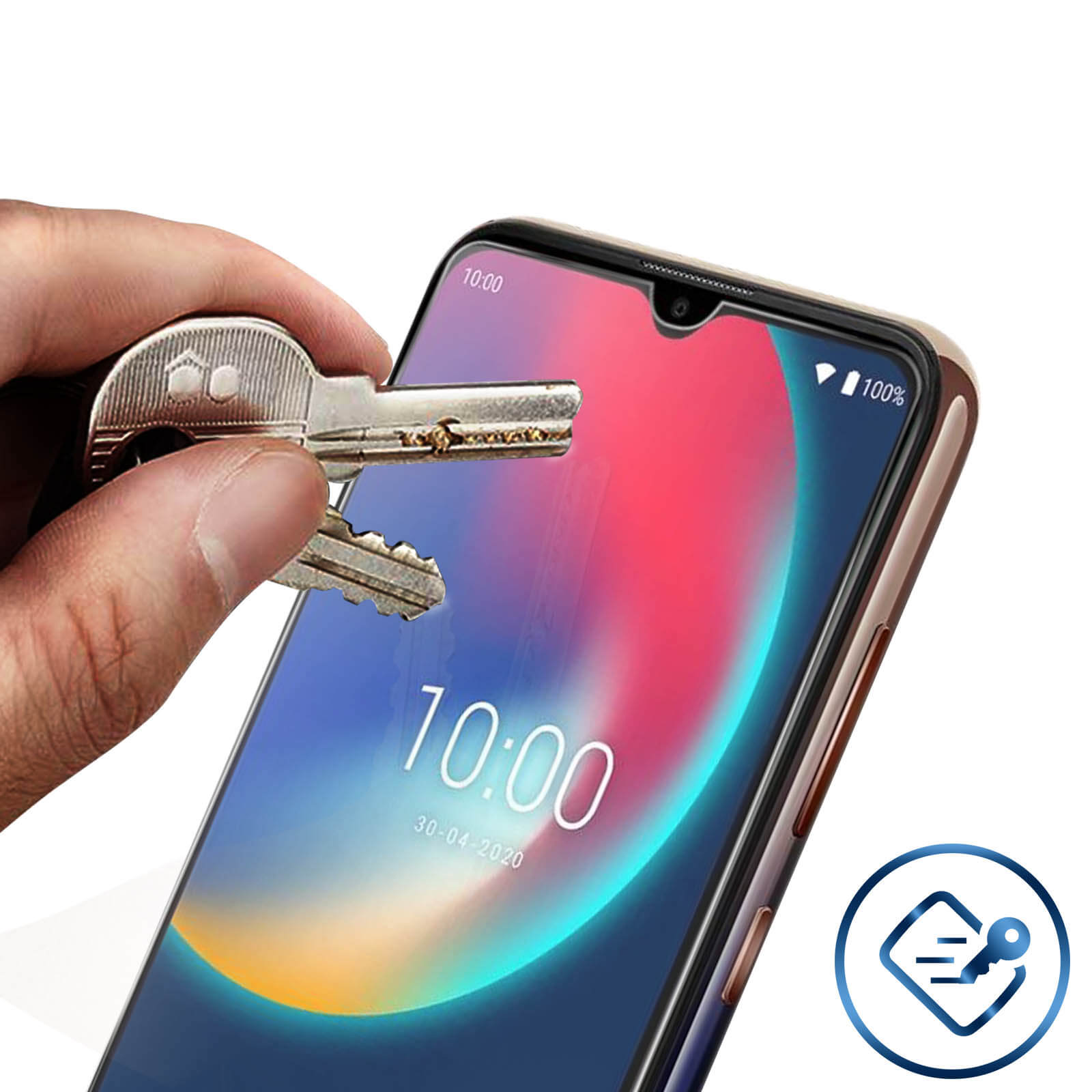 Lot De Protections Écran En Verre Trempé 9H Pour Wiko View 4 - Film Transparent Anti-Rayures