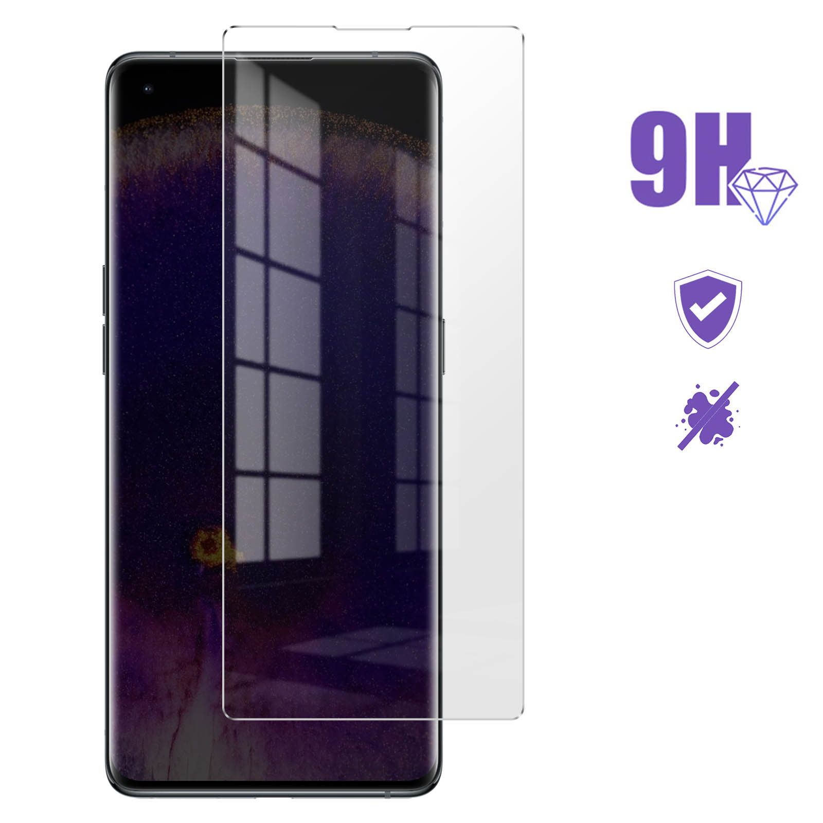 Film Protection Verre Trempe Protecteur d'Ecran pour Oppo AX5 Clair