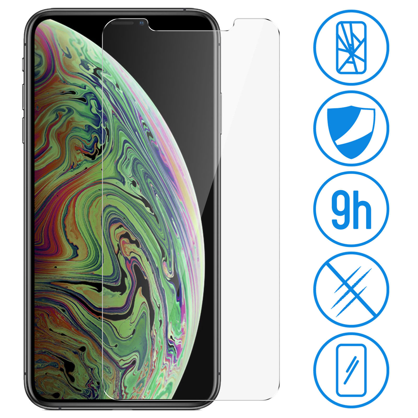 Pellicola Temperata Per IPhone XS Max XR X 11 Pro - Foto 6