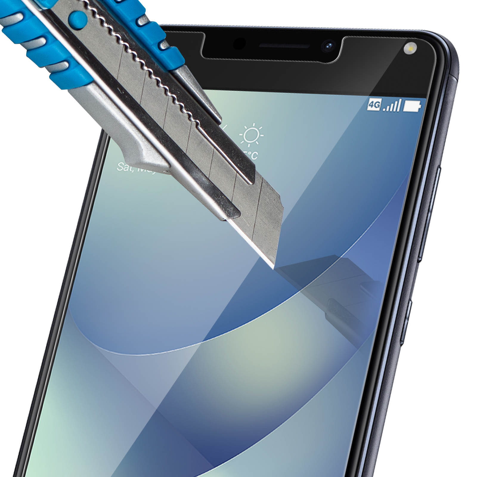 Cofi1453 Protezione Vetro Temperato 9H Per ASUS Zenfone 4 Max (ZC520KL) – Pellicola Infrangibile, Confezione Da 3