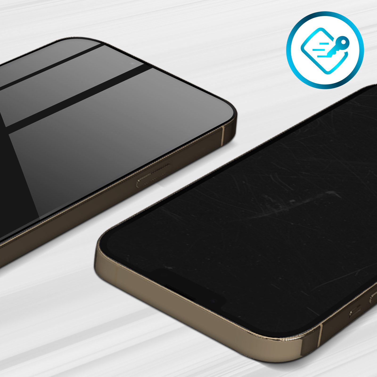 Pellicola VETRO Temperato per Iphone 11 Pro Max XR XS Curvo Copertura TOTALE 5D
