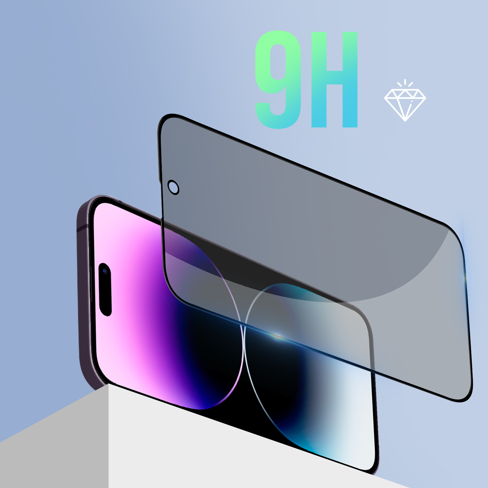 Saii 3D Premium iPhone 14 Plus/13 Pro Max Vetro temperato - 9H - 2 Pz