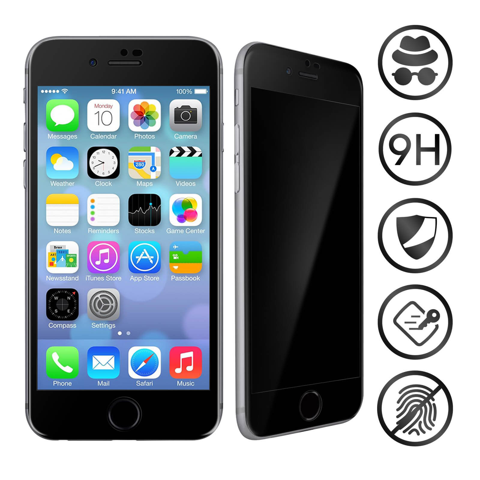 Pellicola iPhone 6 Plus 6S Plus 3Mk Silverprotection+ Antimicrobica