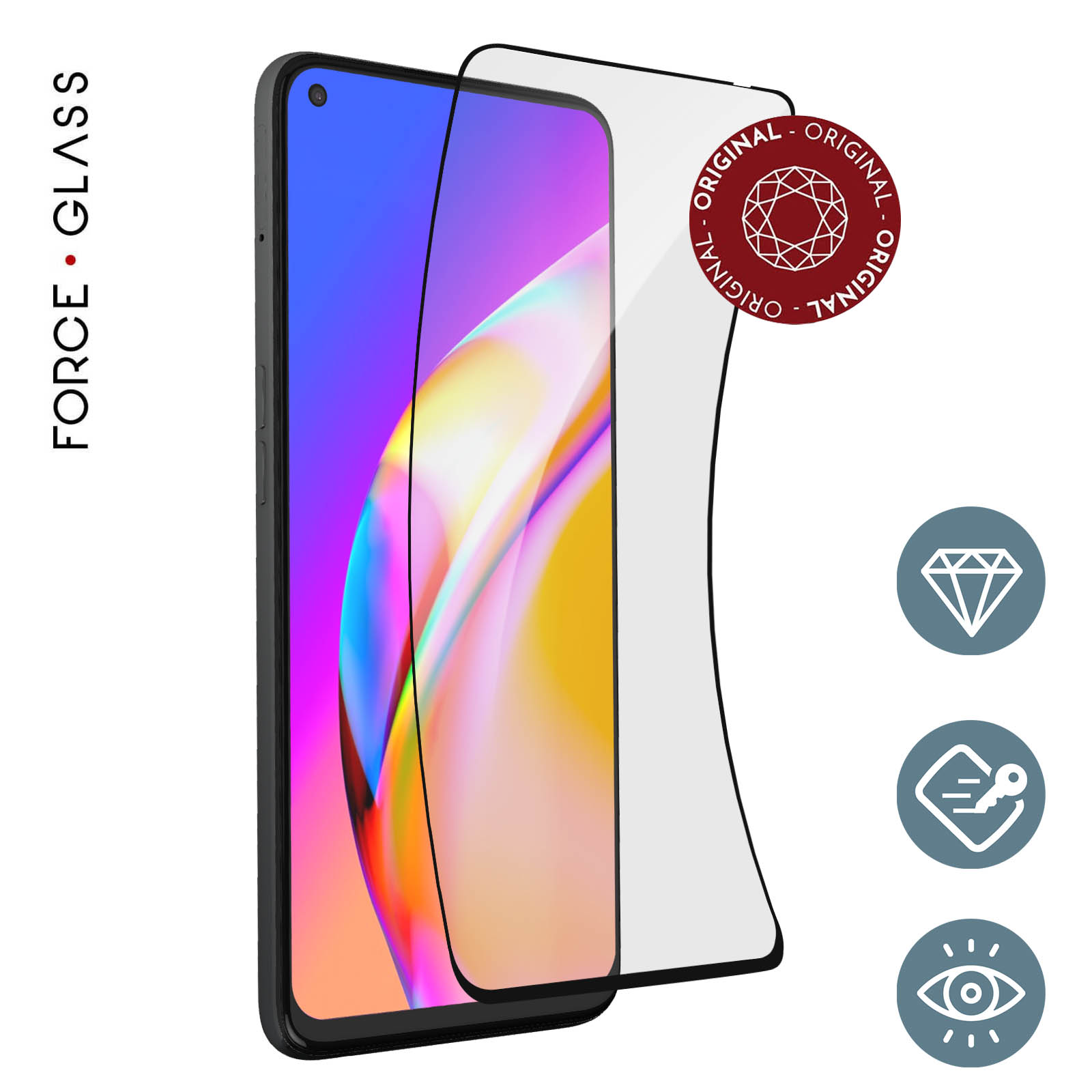 Pellicola salvaschermo in vetro temperato - 9H - per Xiaomi Redmi Note
