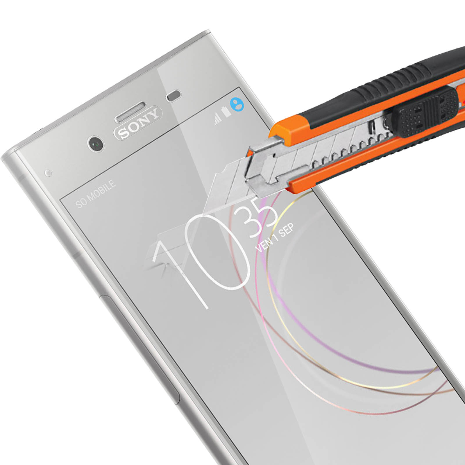 6 Pellicole Protettive Trasparenti Savvies Per Sony Xperia XZ1 – Anti Graffio, Applicazione Senza Bolle