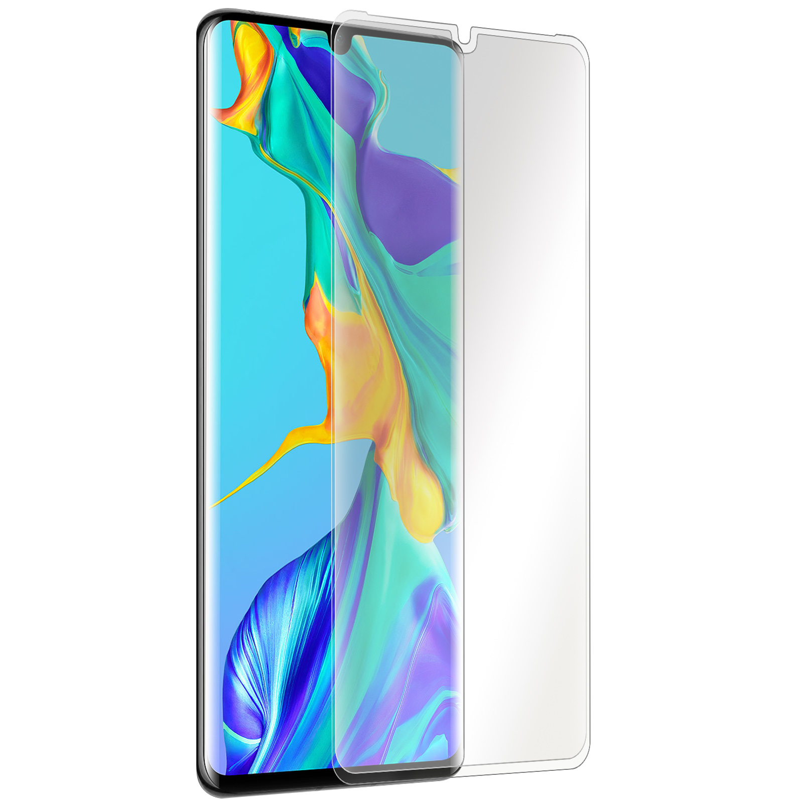 Protection Écran Verre Trempé Pour Huawei P30 - 3 Pièces, Dureté 9H, Ultra Transparent, Anti-Empreintes - 13