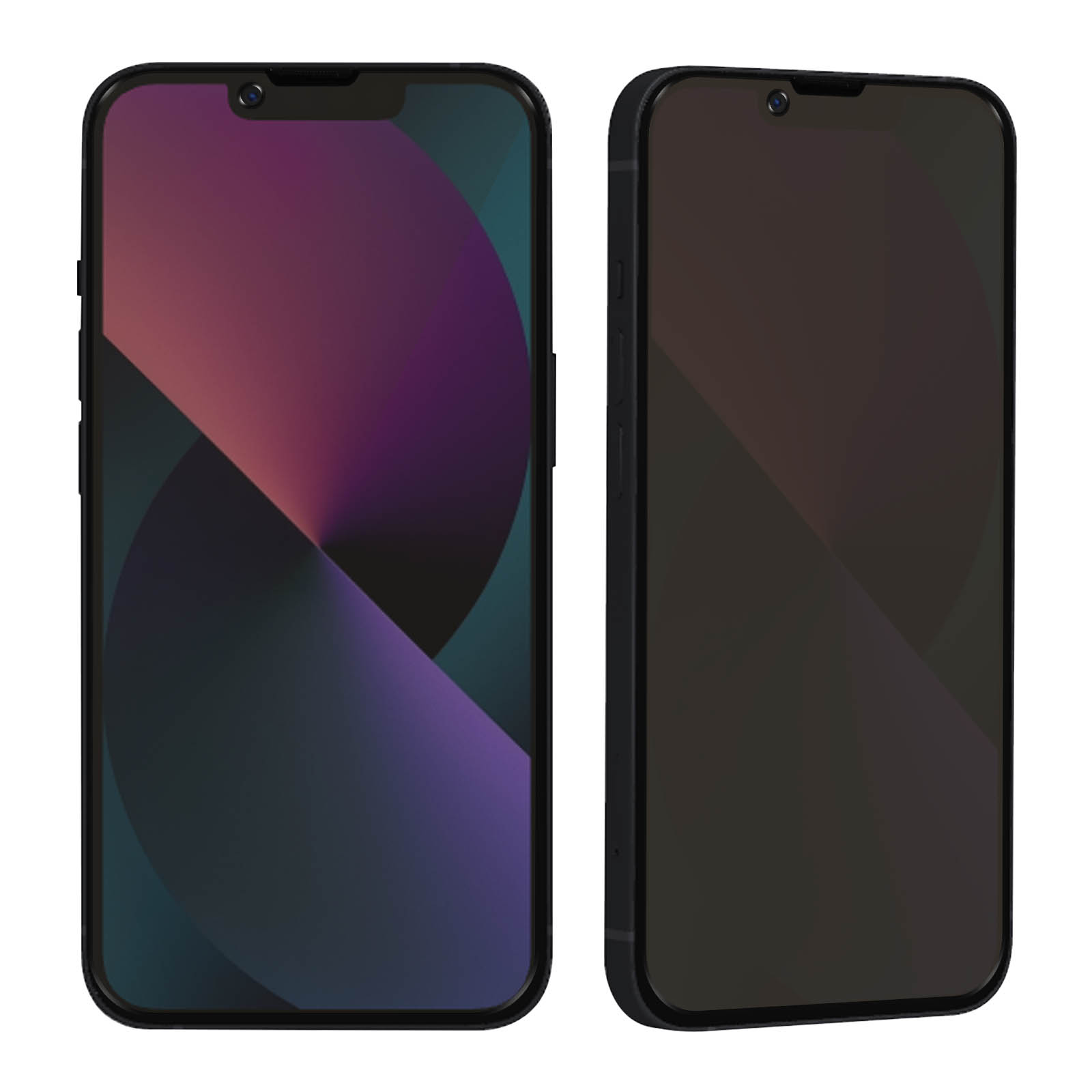 WIIUKA Vetro Temperato 9H Per IPhone 13 Pro Max – Protezione Totale Frontale Con Telaio Di Montaggio Incluso - 2