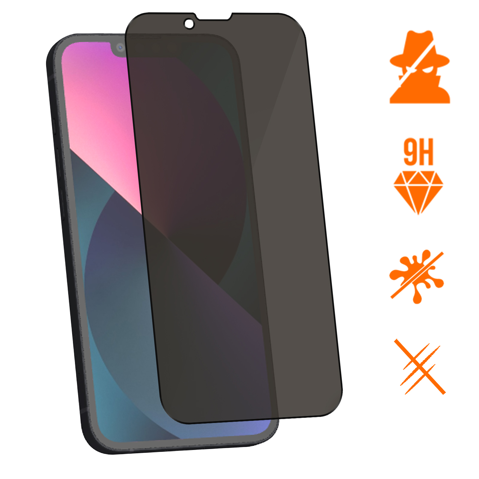 Verre trempé iPhone 13 Pro Max/14 Plus || Atelier itech
