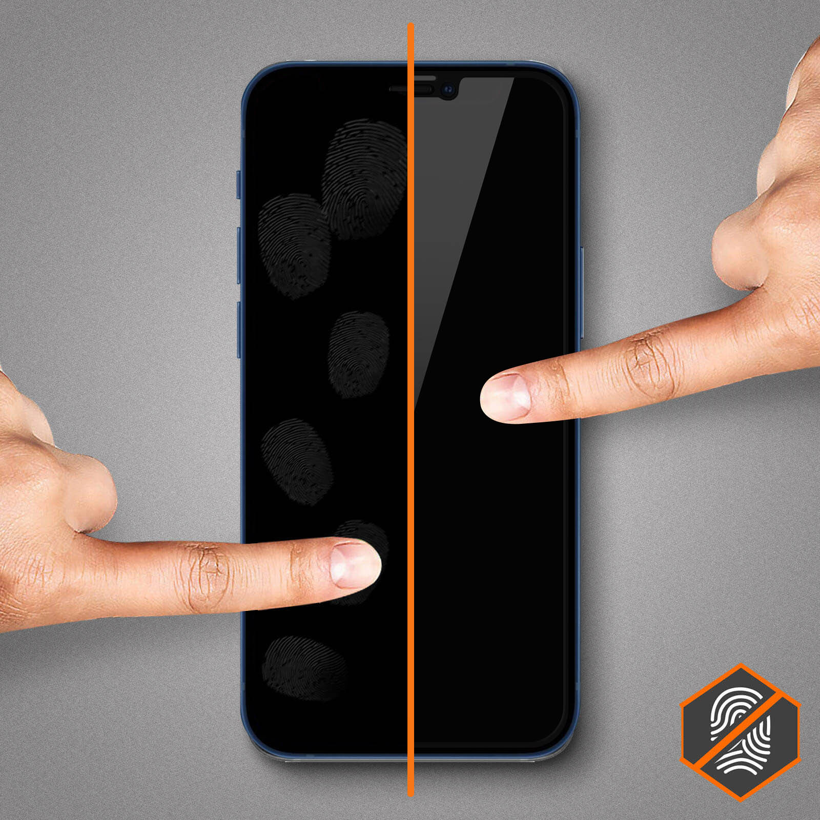 3pcs Privacy Vetro temperato Film, For iphone 12 Mini 11 Pro
