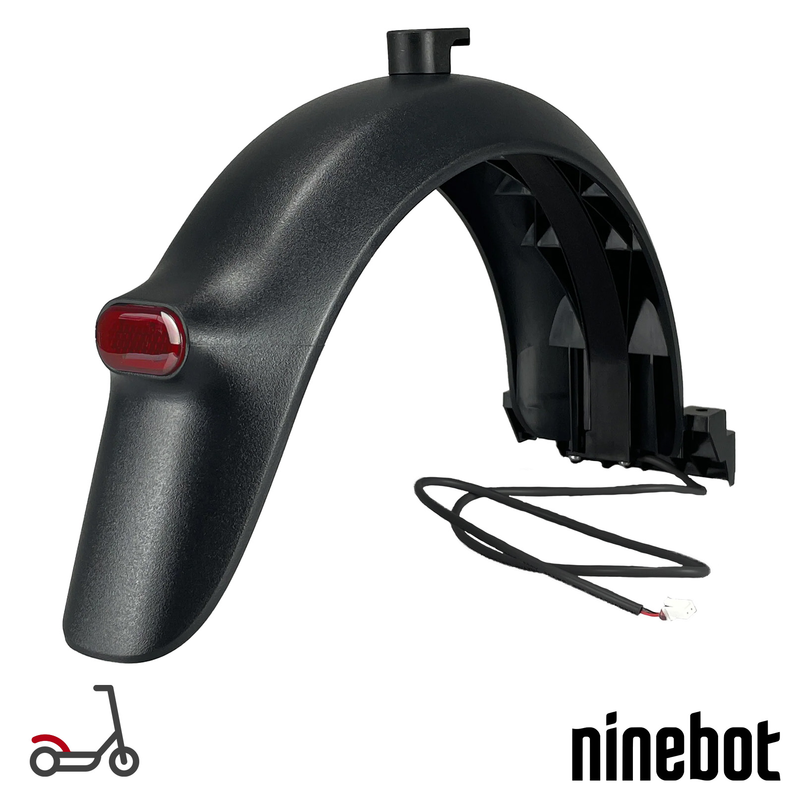 Parafango Posteriore In ABS Per Scooter Elettrico Ninebot E25, E45, E22 – Protezione Da Fango E Acqua