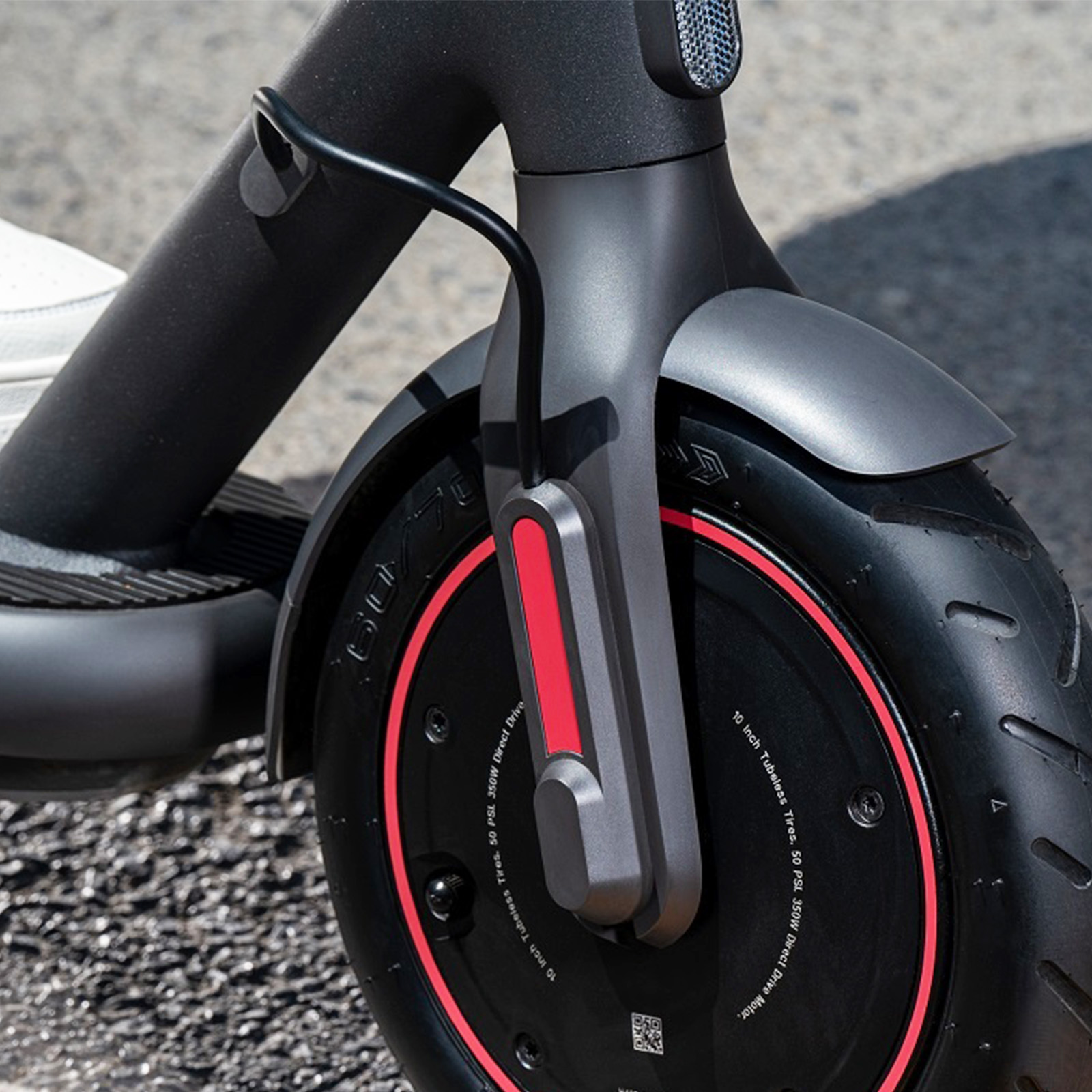 La couleur noire Garde-boue avant de remplacement pour scooter