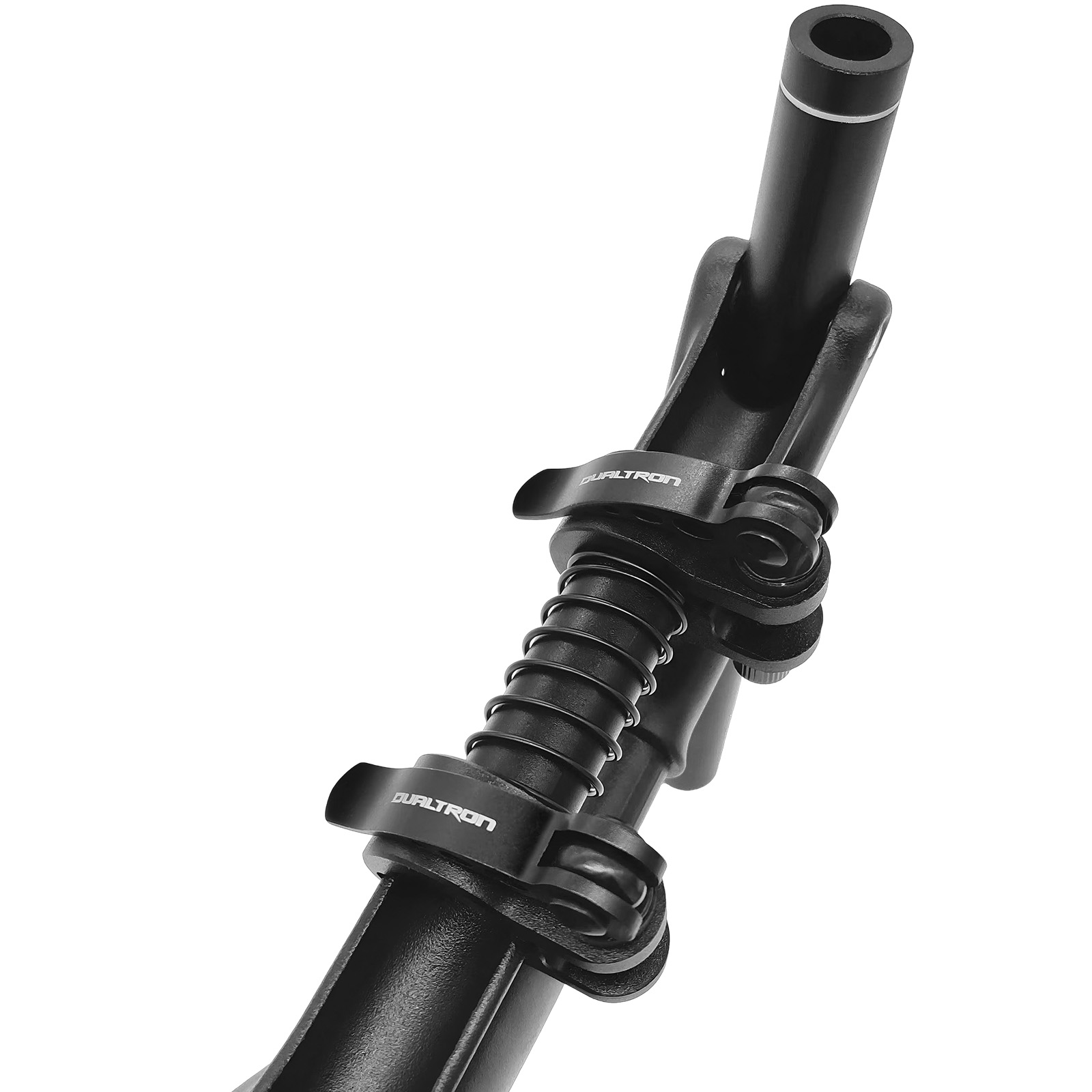 Guidon : paire de poignées pliable + mat en ''T'' pour trottinette